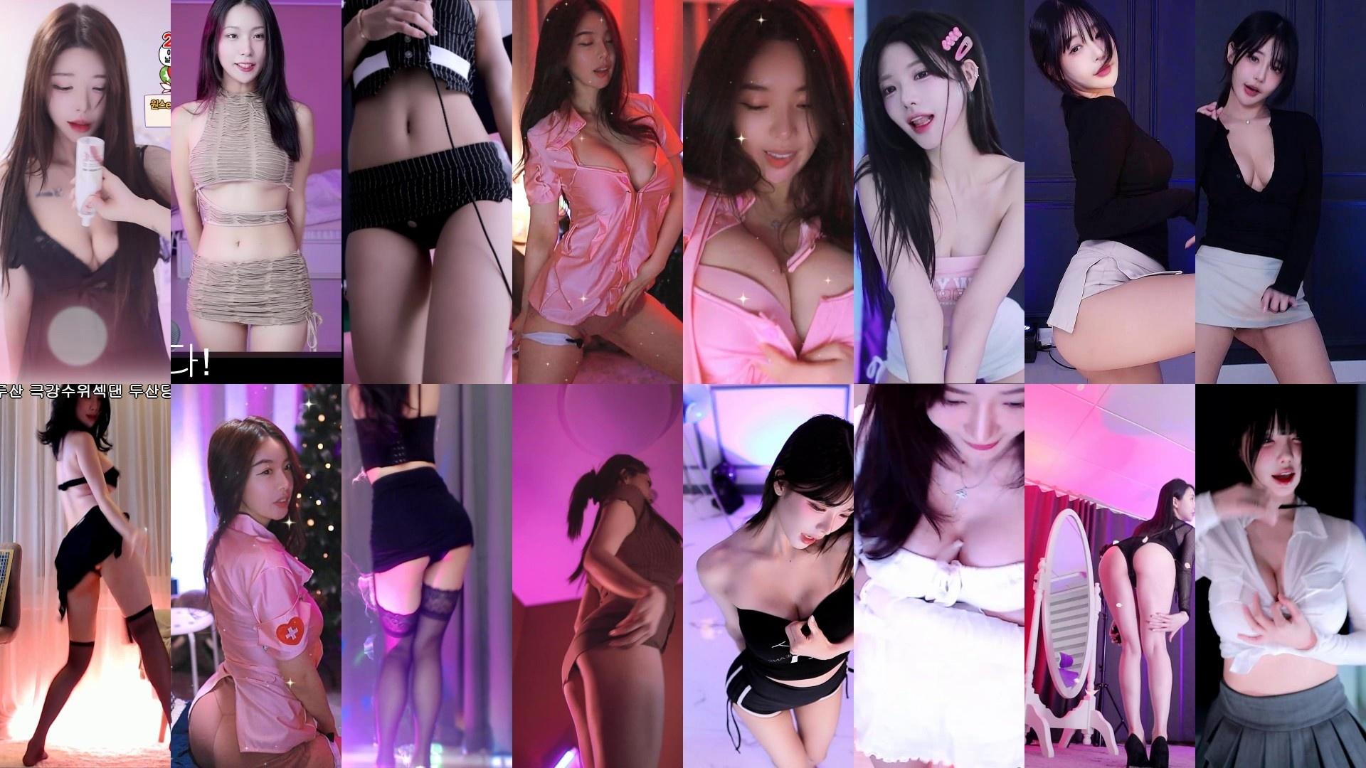 AfreecaTv韩国BJ主播 2025月01月19-20日录制舞蹈超清合集