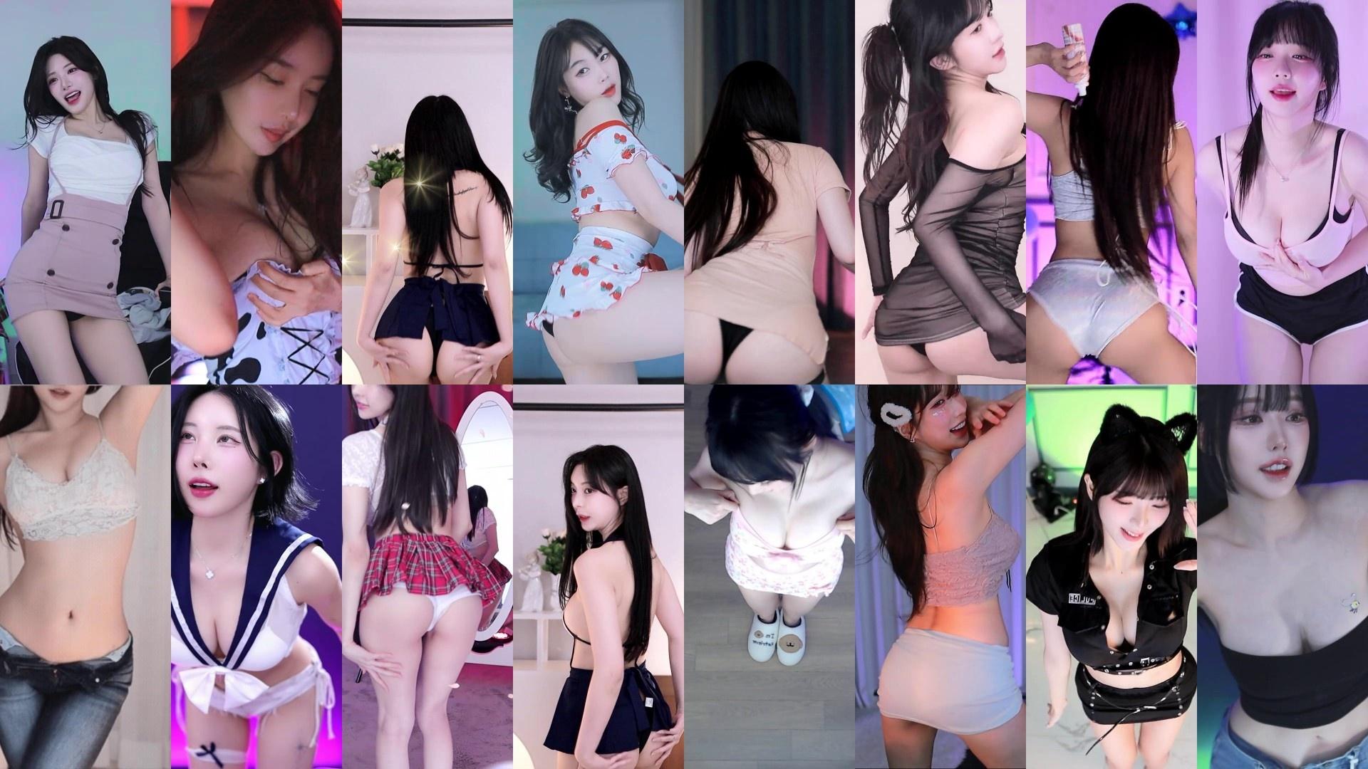 AfreecaTv韩国BJ主播 2025月01月04日录制舞蹈超清合集