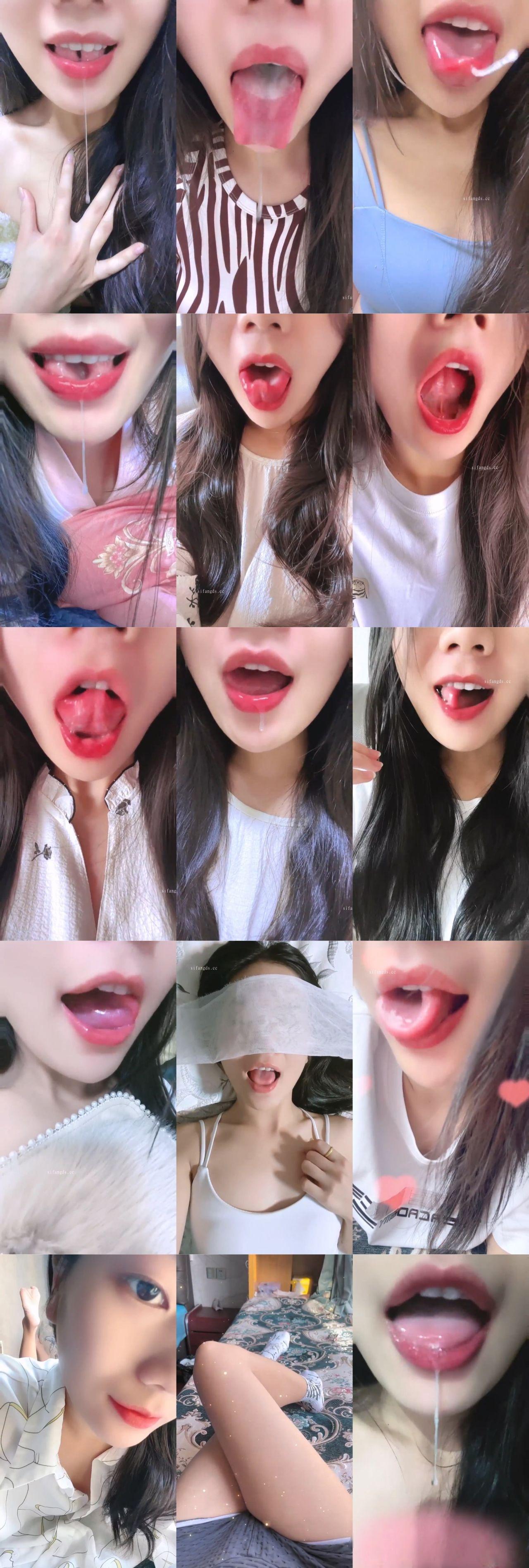 快手 – LAM 定制唾液拉丝舌舞视频合集资源[64V-187M]