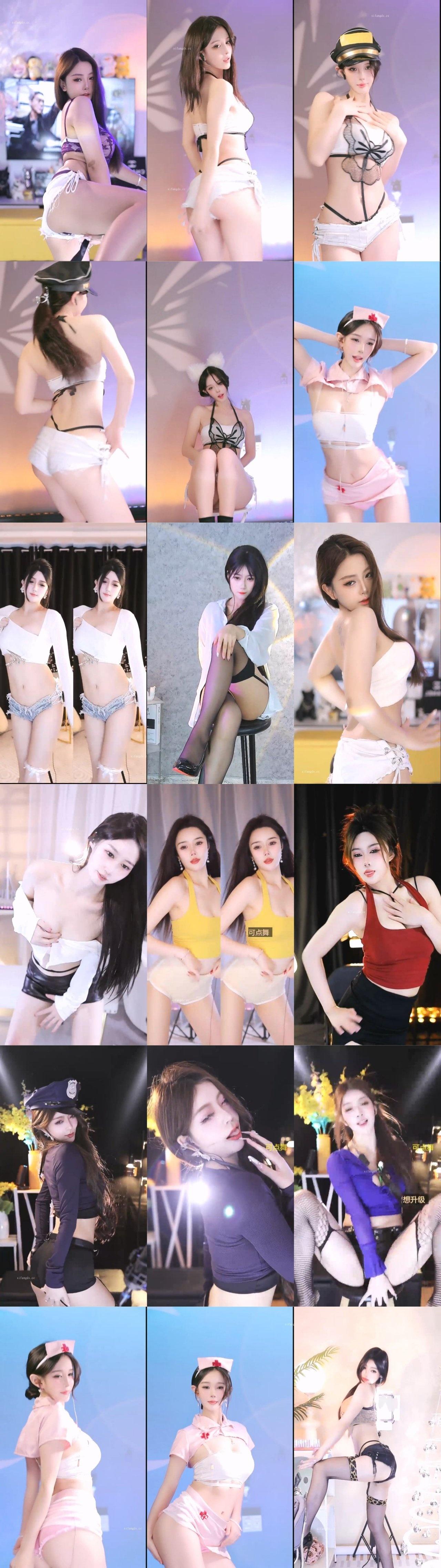 【虎牙斗鱼CC】时光主播精选热舞合集资源[57V-3.83G]