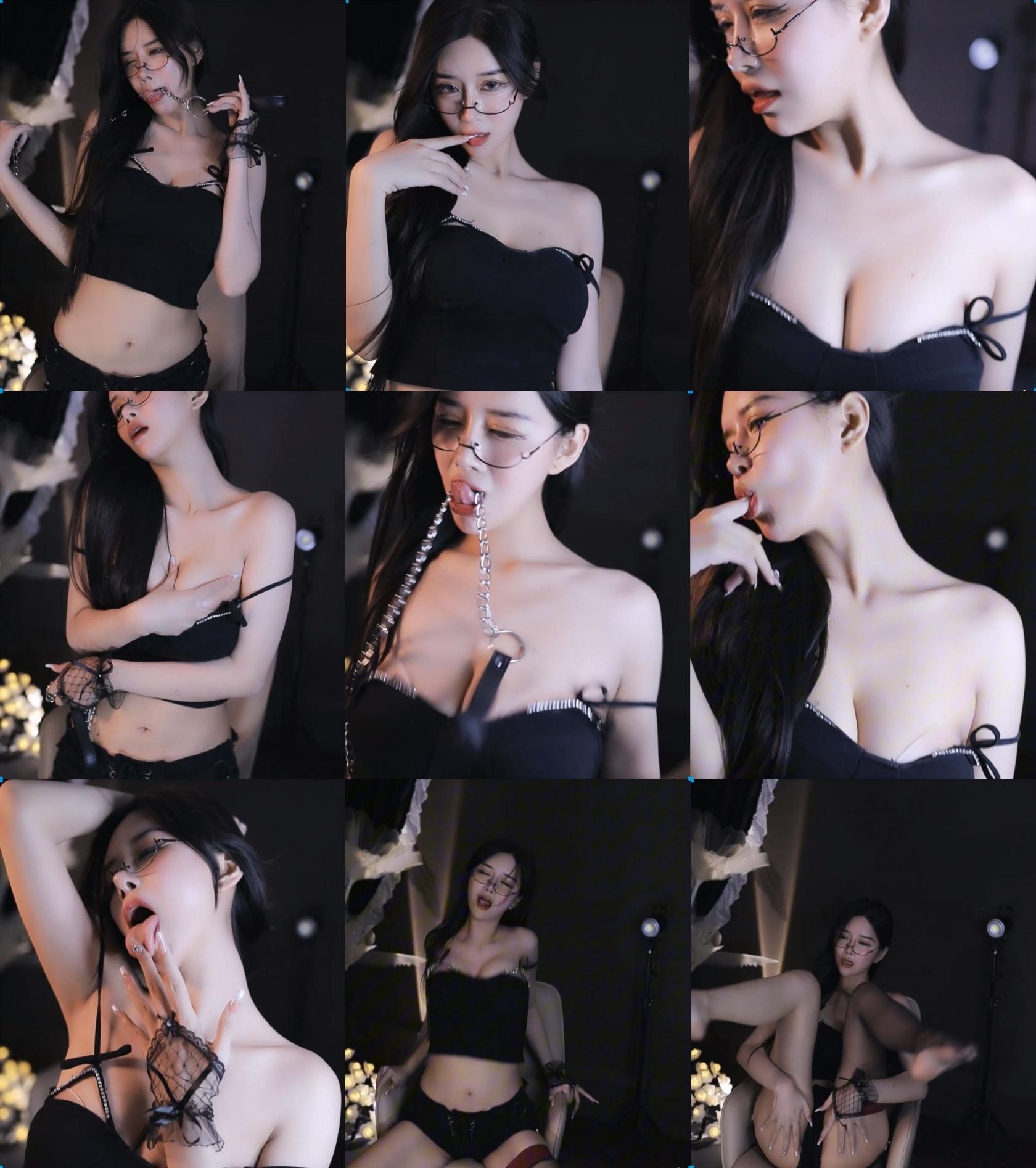 网易CC【小恩雅】暗色御姐抖胸表情特写资源[976M]