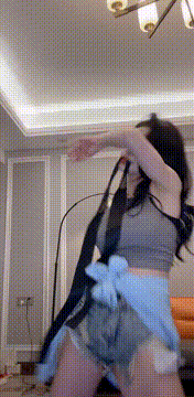 快手第一美臀 – 希希酱紫 凹凸户型半透紧身裤刺激热舞资源[53V-1.83G]