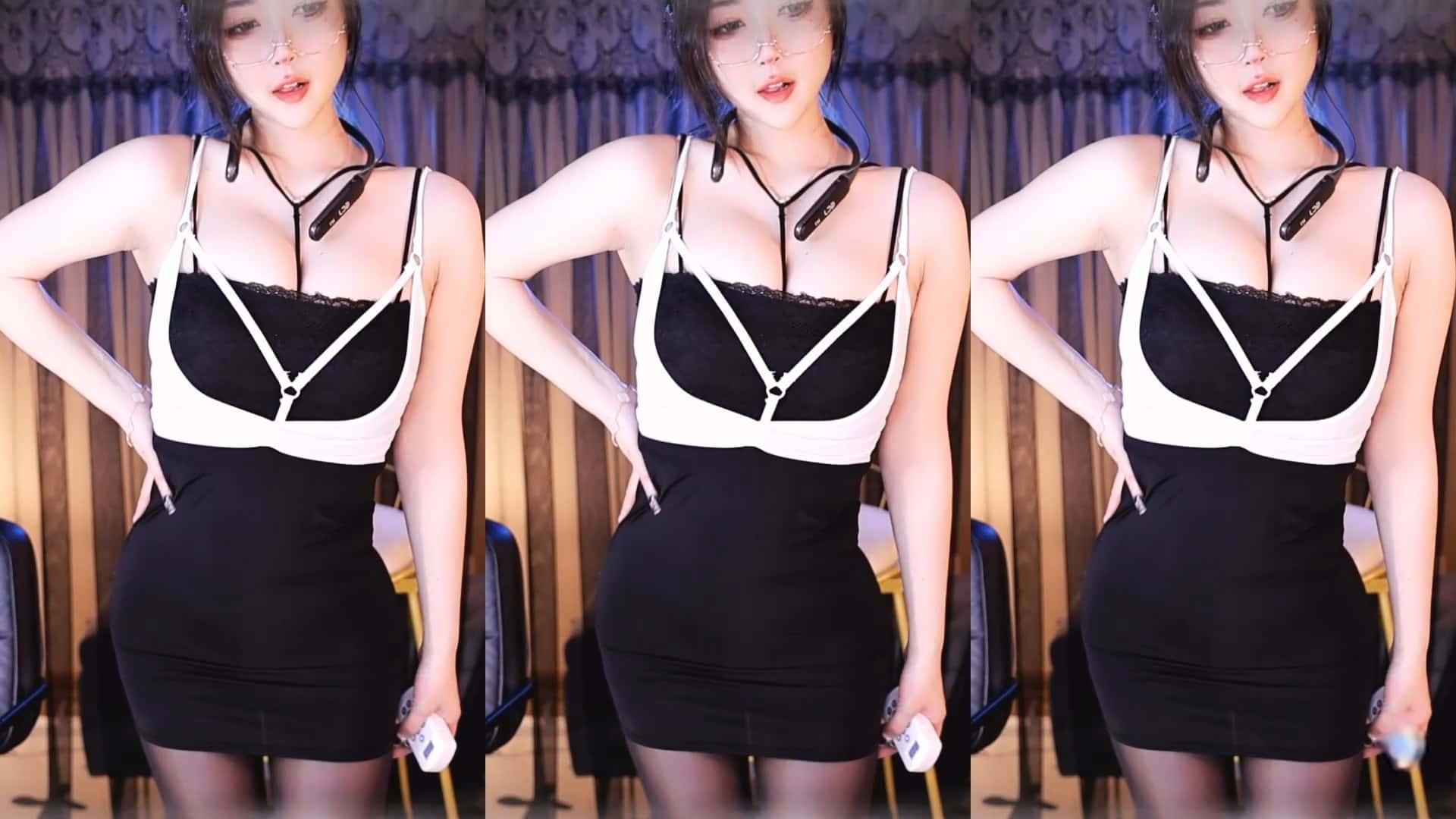 网易CC主播【百变智雅】裹胸定制热舞视频资源[2V-382M]