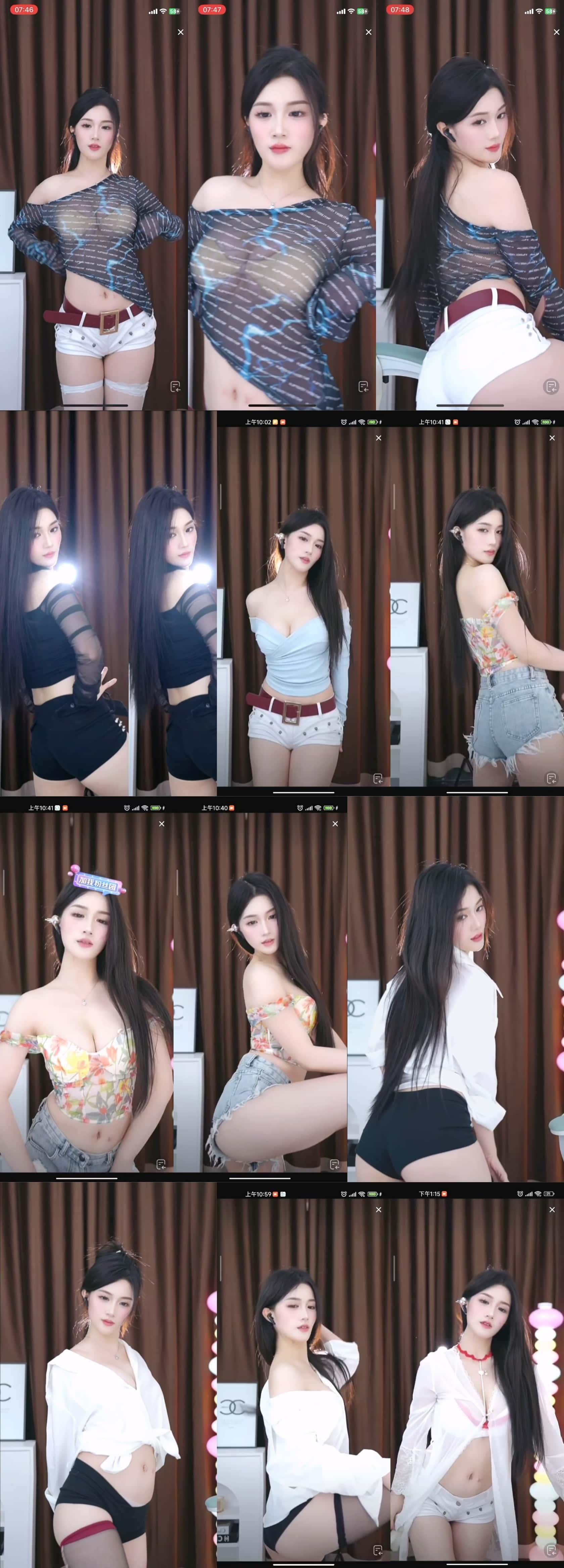 抖音主播【晚啾丨晚秋的啾】精选舞蹈合集资源[11V-660M]