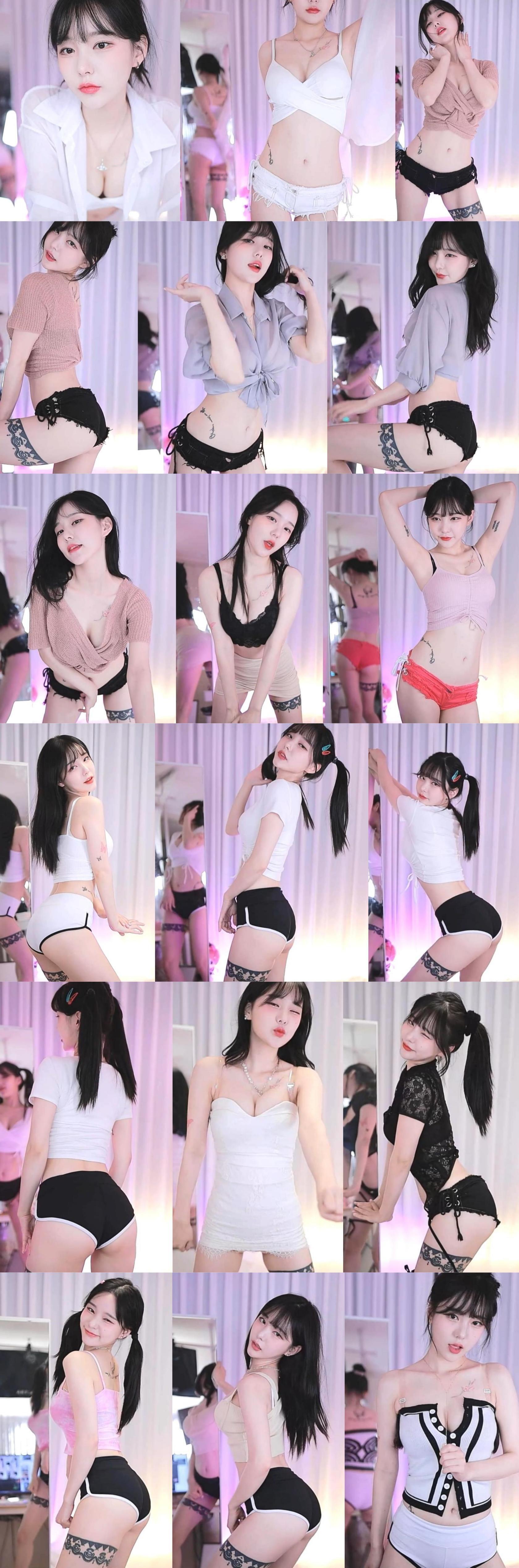 韩国AfreecaTV – 邱珍 直播热舞精选合集资源[30V-6.07G]