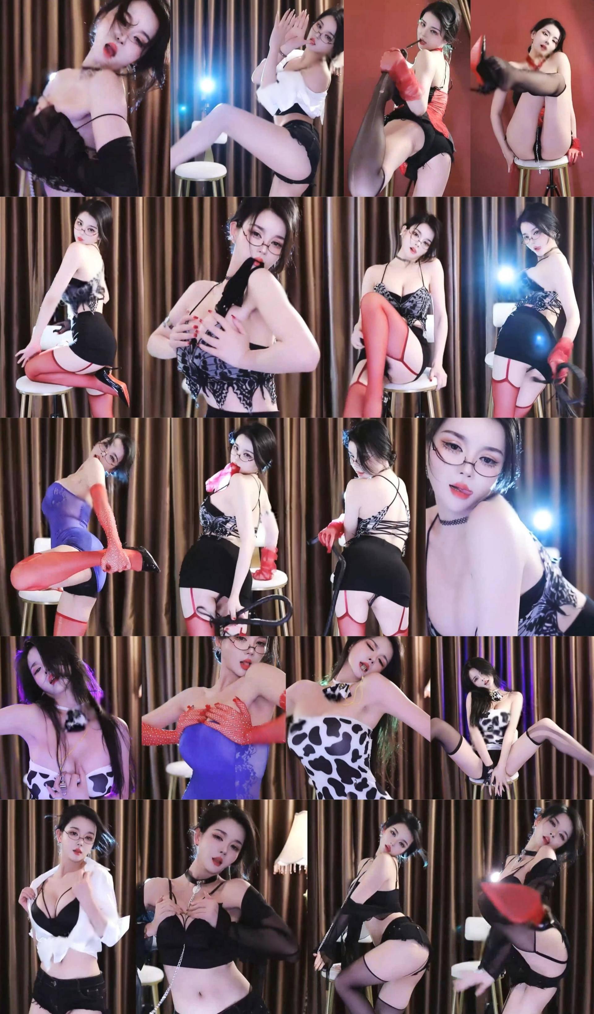 【网易CC主播】温凉 直播情趣热舞剪辑合集资源[20V-3.78G]