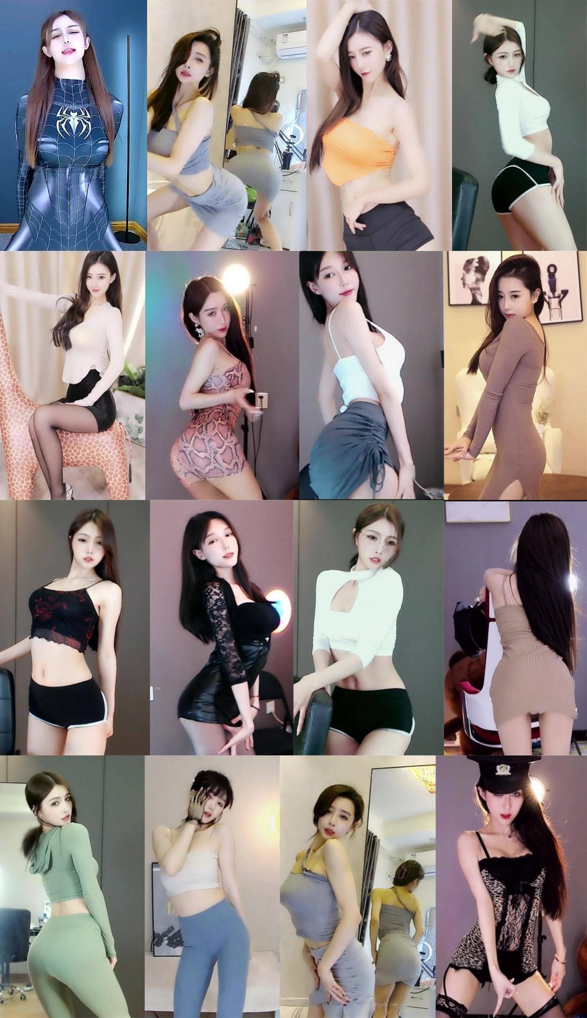 虎牙知名B类舞蹈整活精选大合集资源[100V-27.8G]