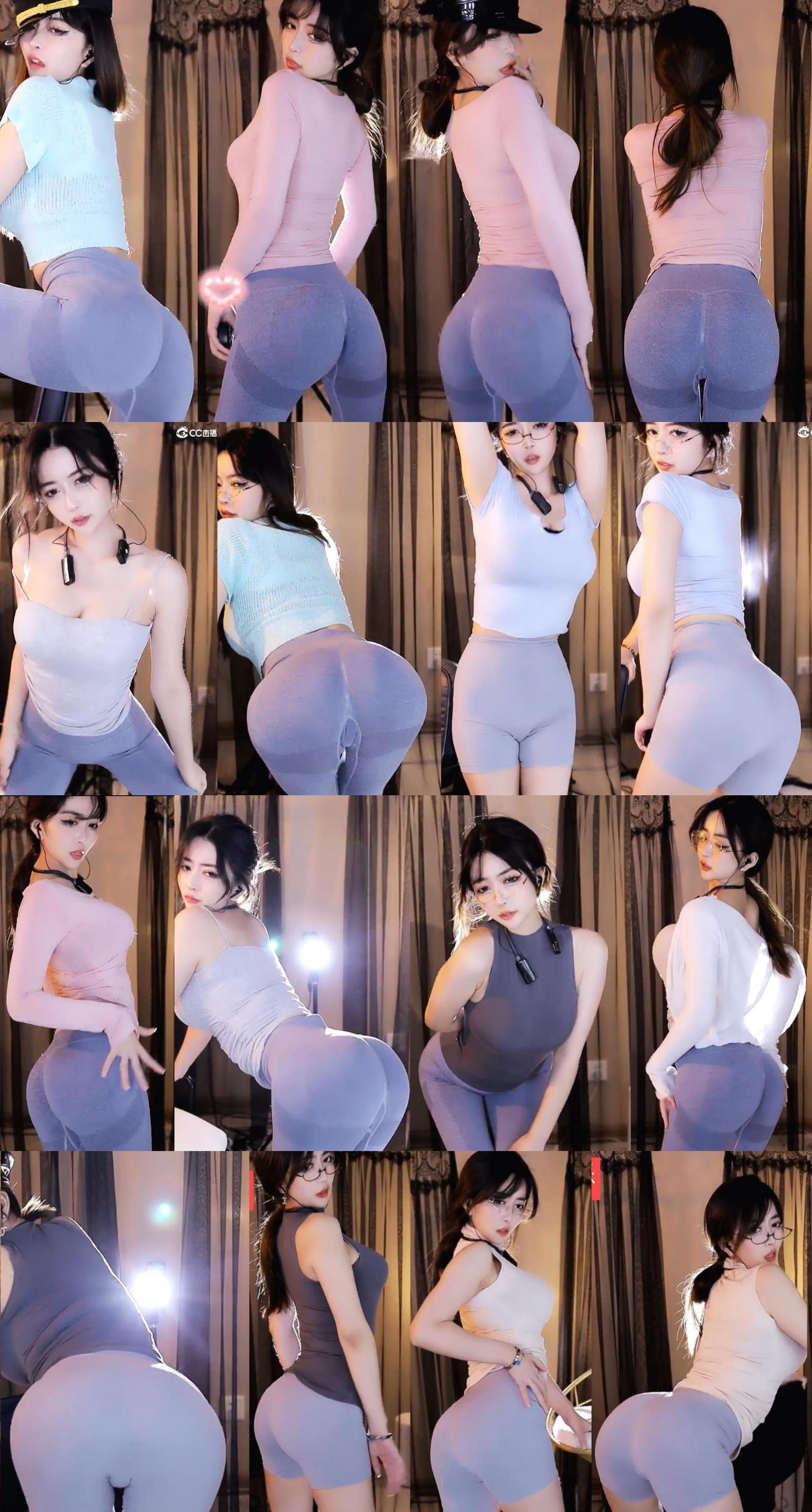 紧身控大喜 – 网易CC主播【小燃燃】瑜伽紧身裤热舞合集资源[43V-6.55G]