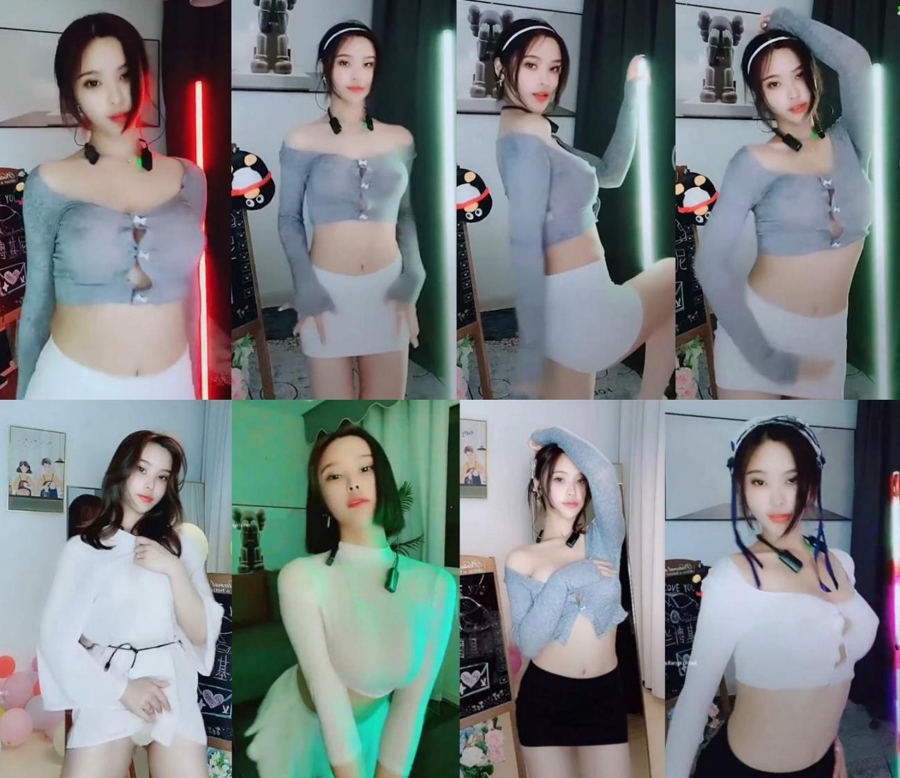 花椒主播 – 二妮 直播热舞半透凸点资源[6V-412M]