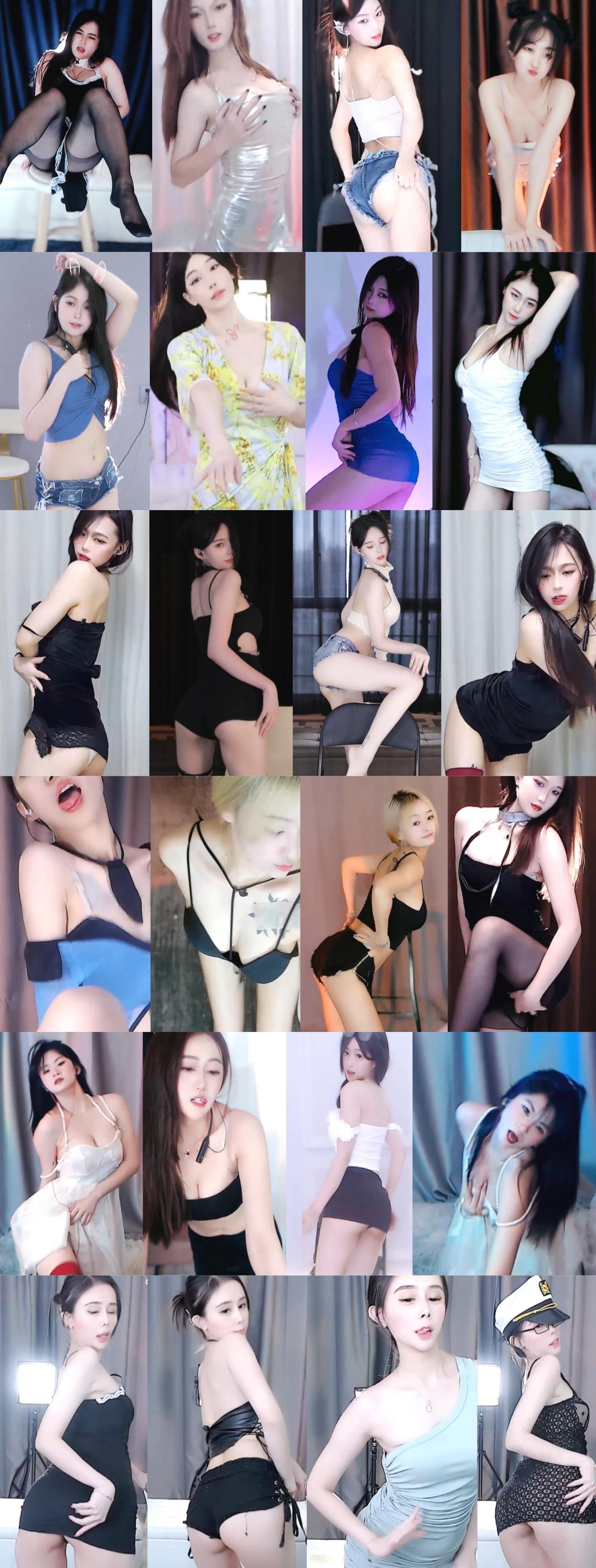 虎牙斗鱼网易CC – 多位主播小号密码房点舞闪现 精选视频合集-0118资源[93V-15.8G]