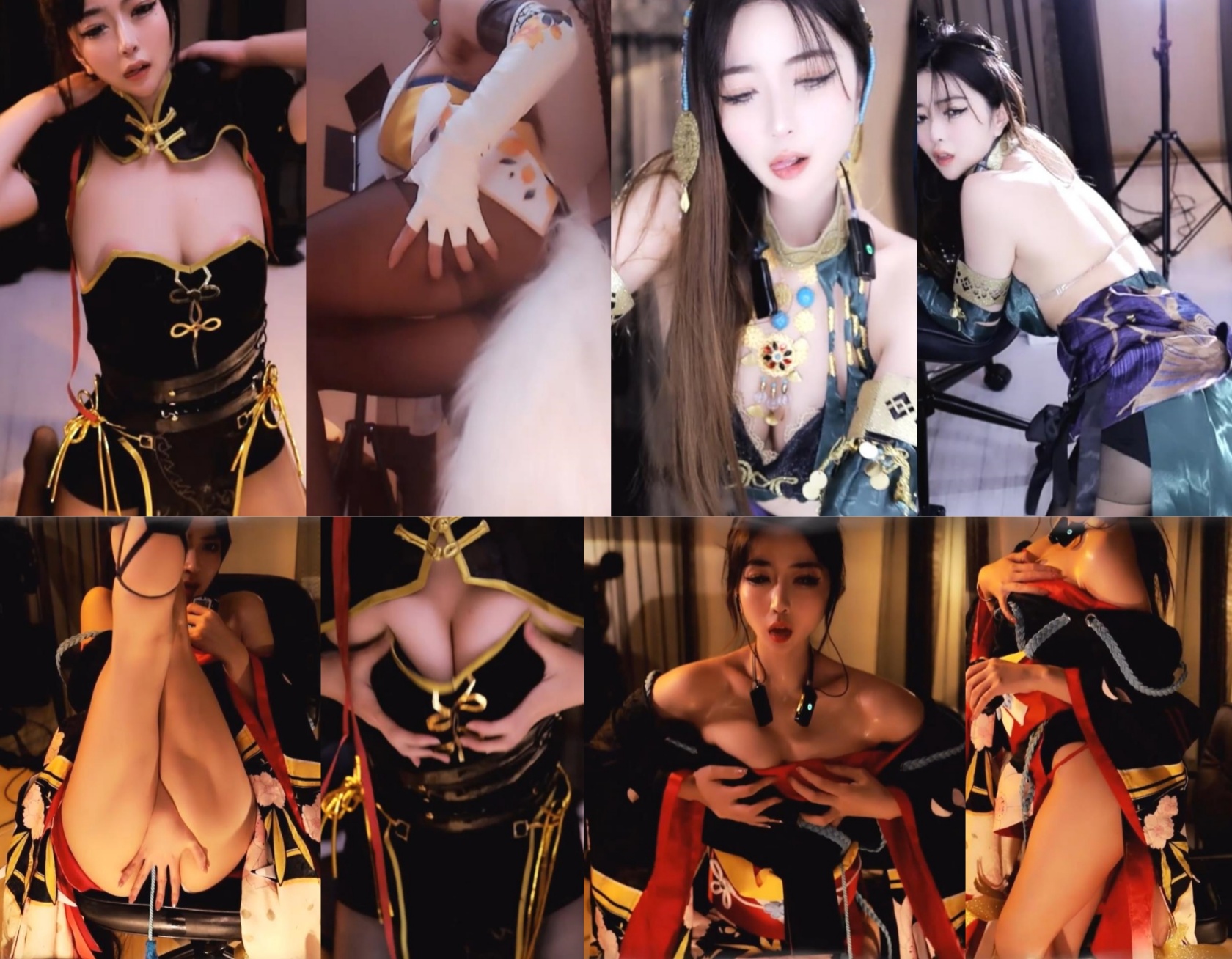 网易CC主播【小燃燃】土豪千元私人定制永劫无间主题系列五部资源[3G]