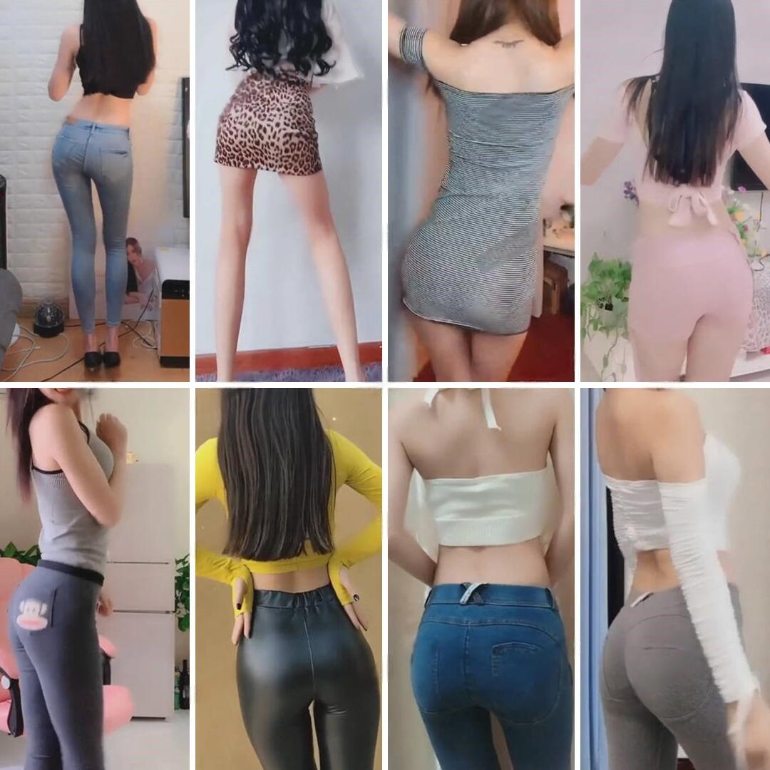 【抖音&快手】电臀扭胯后背摇 三倍快乐剪辑合集资源[14V-9.05G]