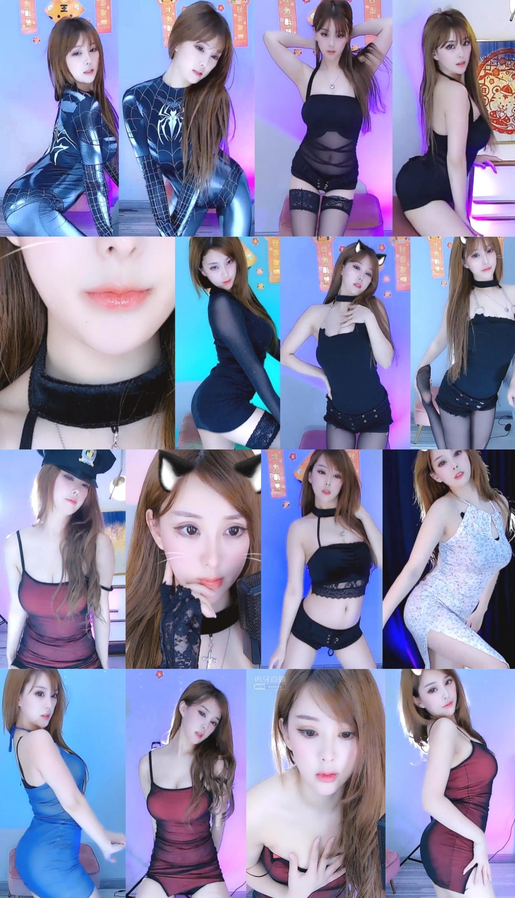 虎牙主播 – 迦音美汐 直播跳舞视频精选合集资源[32V-5.28G]