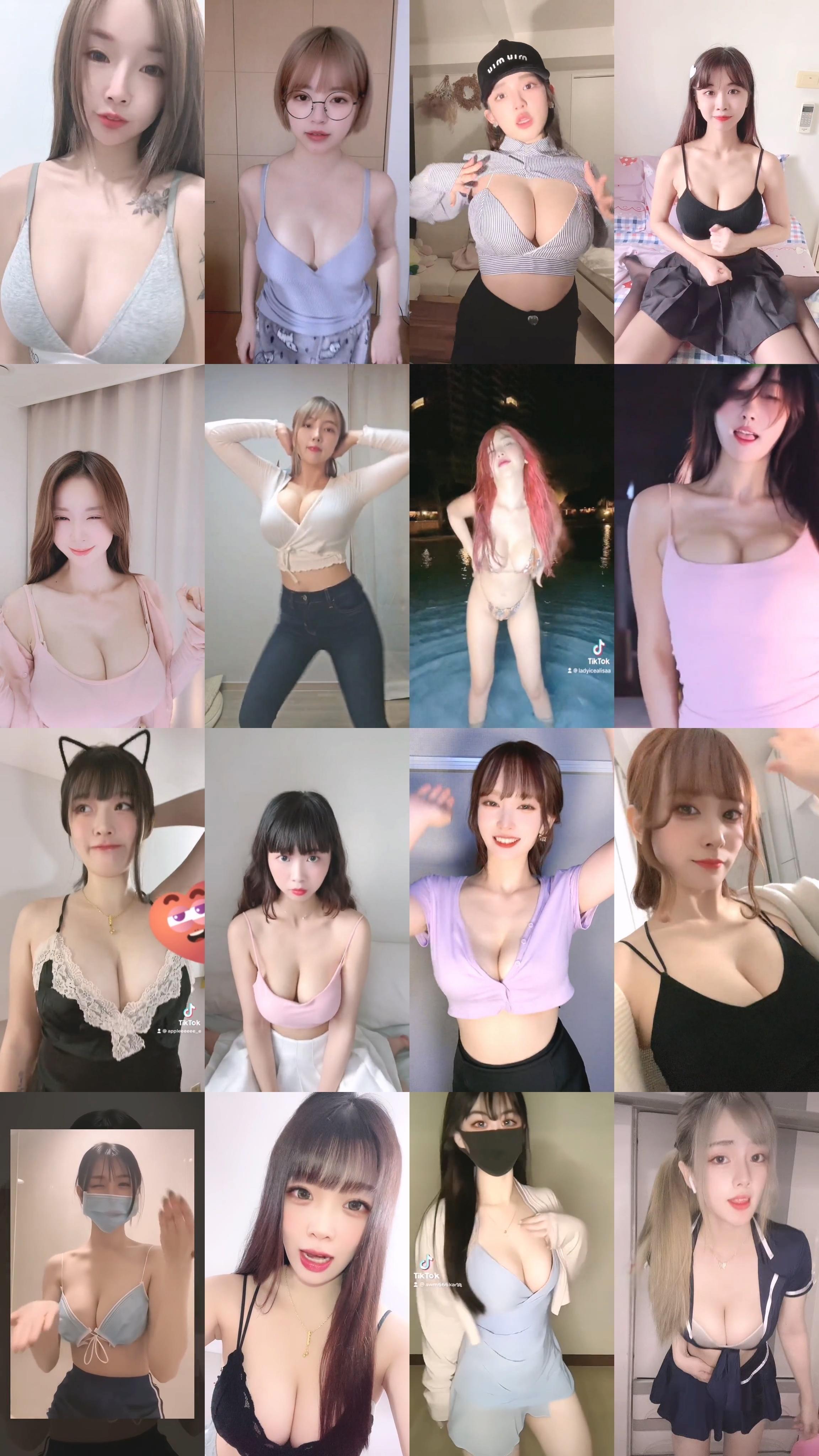 国际版抖音TikTok白嫩大馒头美女们跳舞视频合集资源[320V-978M]