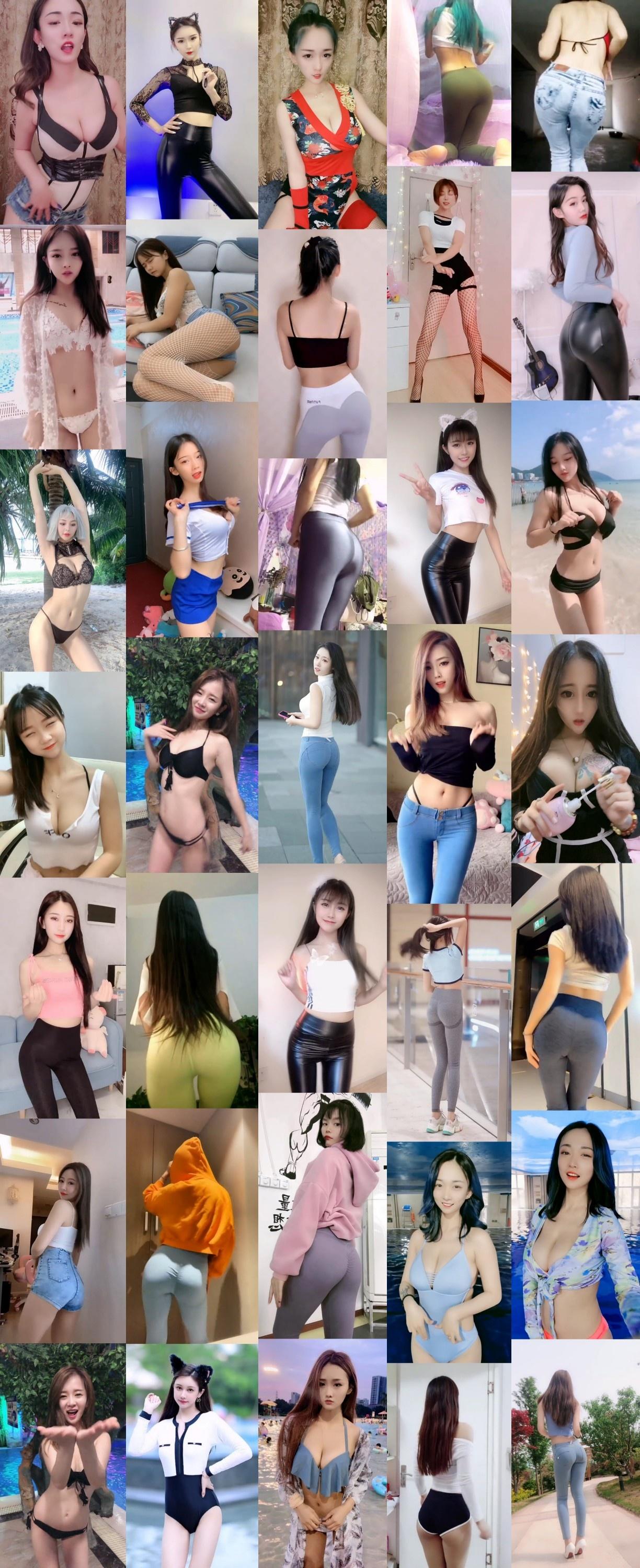 抖音&快手后背摇抖臀短视频大杂烩资源[1584V-4.72G]