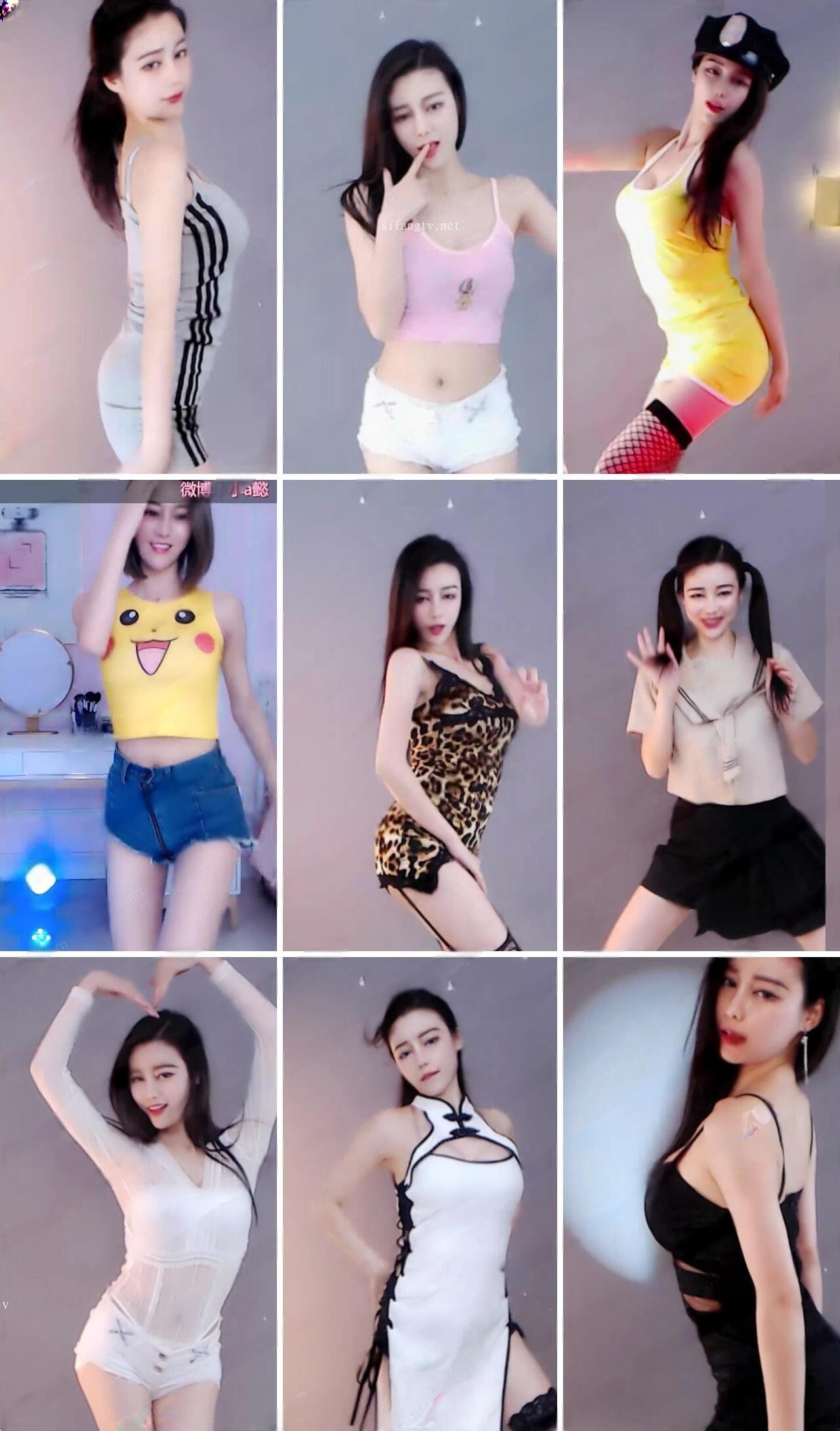 斗鱼小a懿飞机群热舞定制视频合集资源[53V-8.64G]