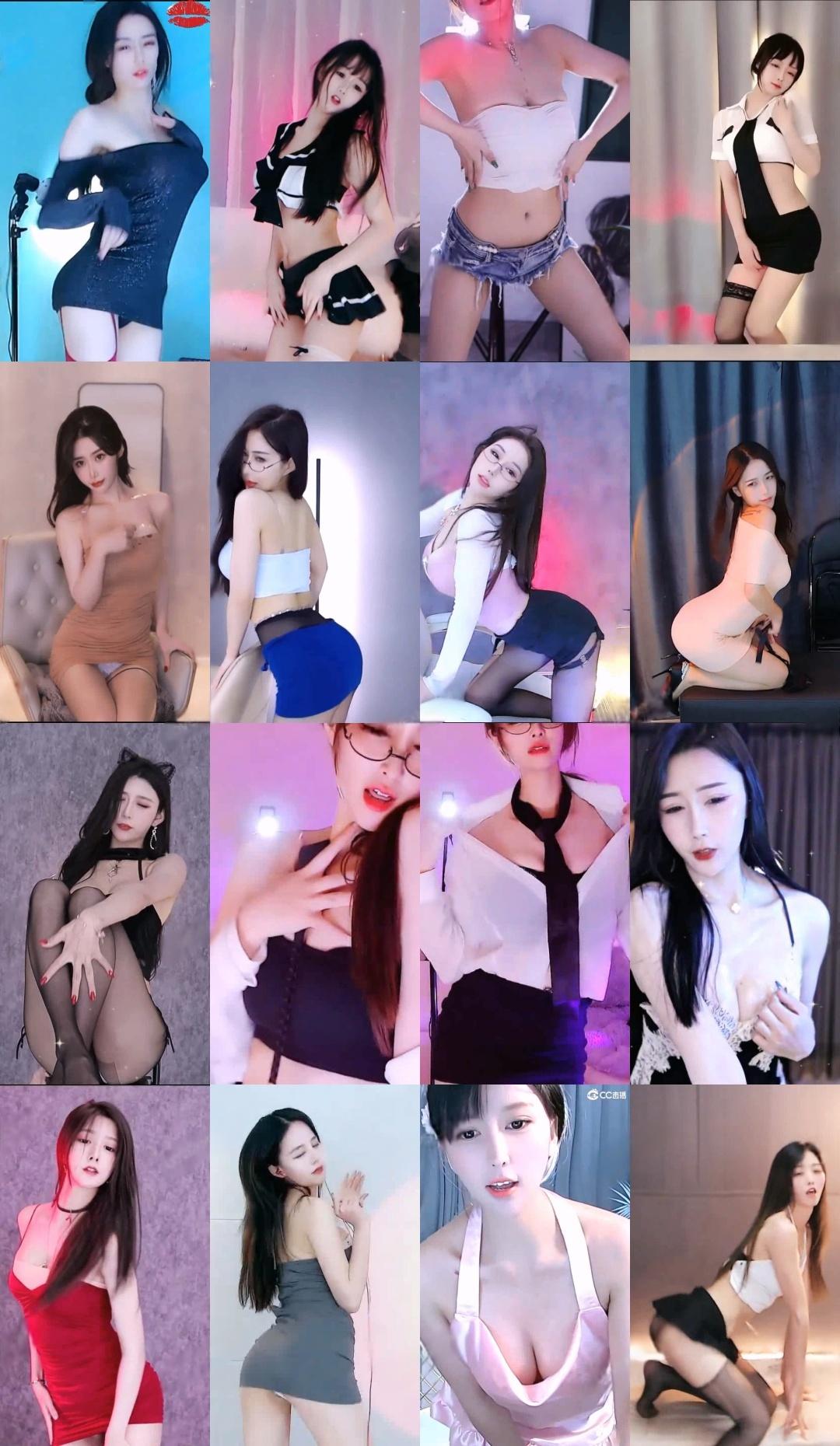 【多平台】多位主播小号密码房点舞闪现精选合集（3） 资源[45V-7.65G]