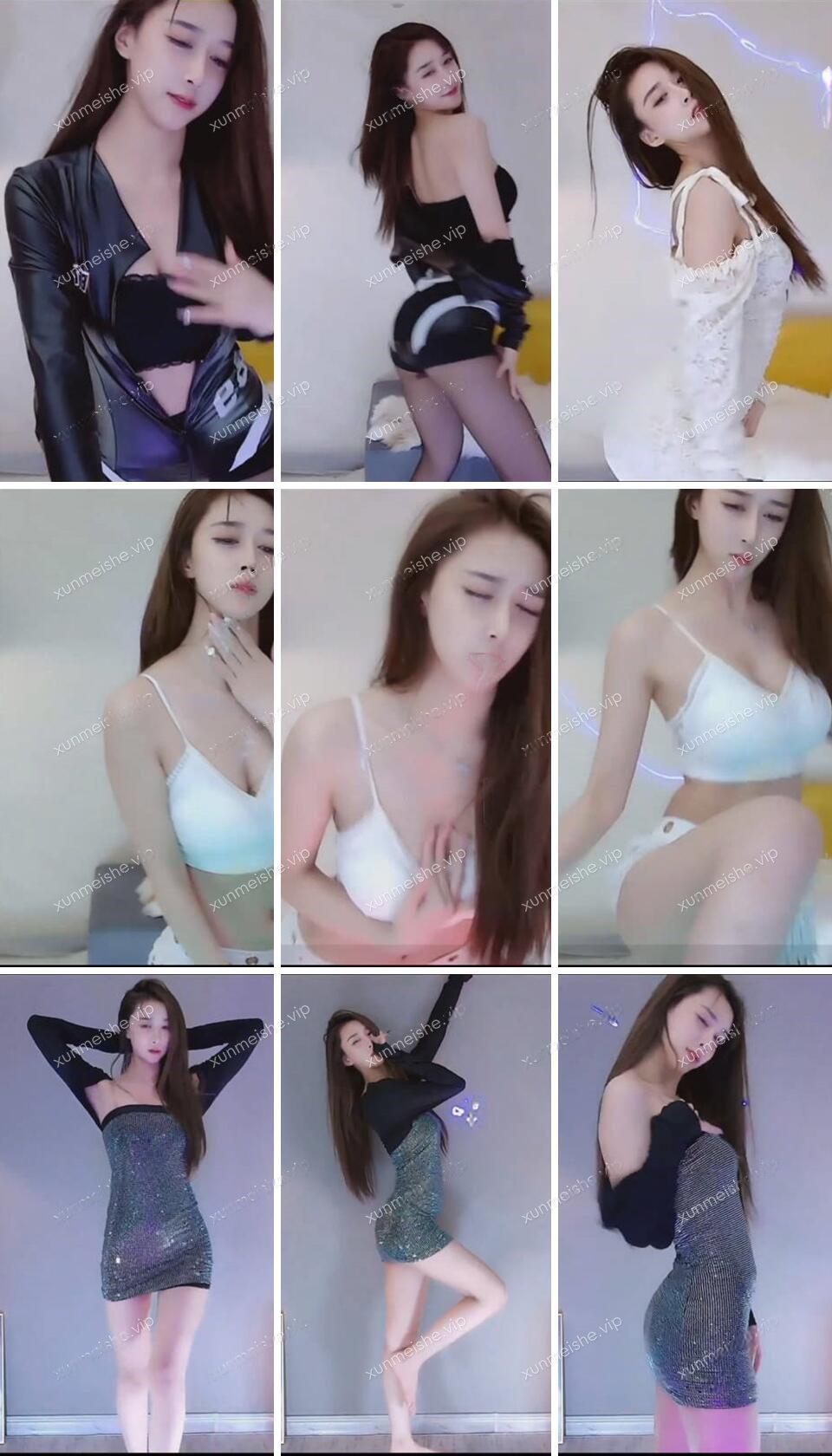 【虎牙】PY-姗姗 定制闪现舞蹈视频合集资源[25V-2.39G]