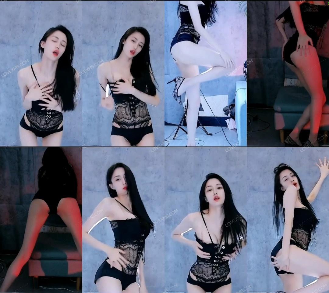 【网易CC】白妖妖 付费定制长腿黑内衣情趣热舞资源[2V-288M]