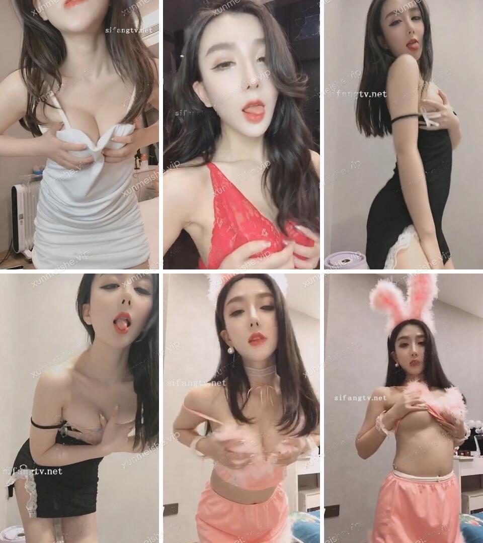 【花椒】初恋的那种感觉 激爽大美人捏灯小合集资源[8V-465M]