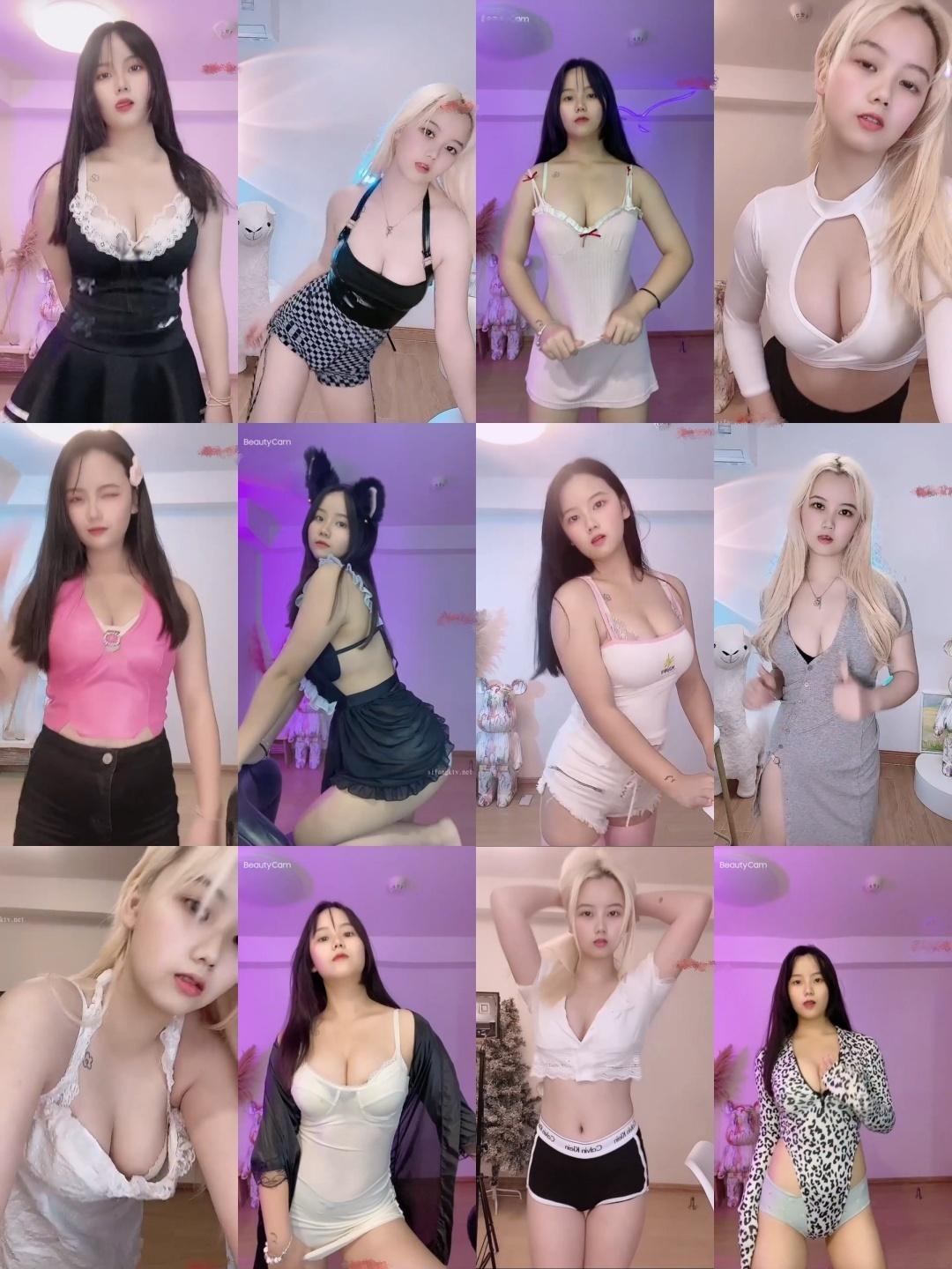 快手 – 小玲铛 微胖大波美妞定制跳舞合集资源[33V-1.32G]