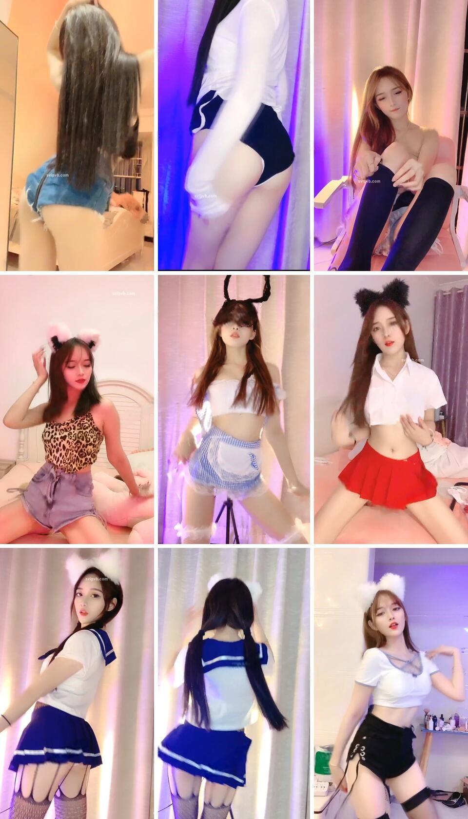 快手主播 – 小艾BABY 激爽美女经典热舞合集（三）资源[73V-3.62G]