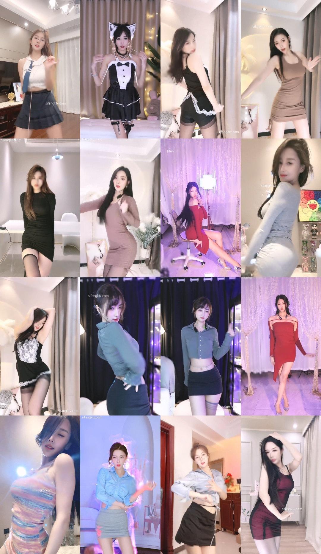 【抖音】9位网红主播热舞集锦资源[7.41G]