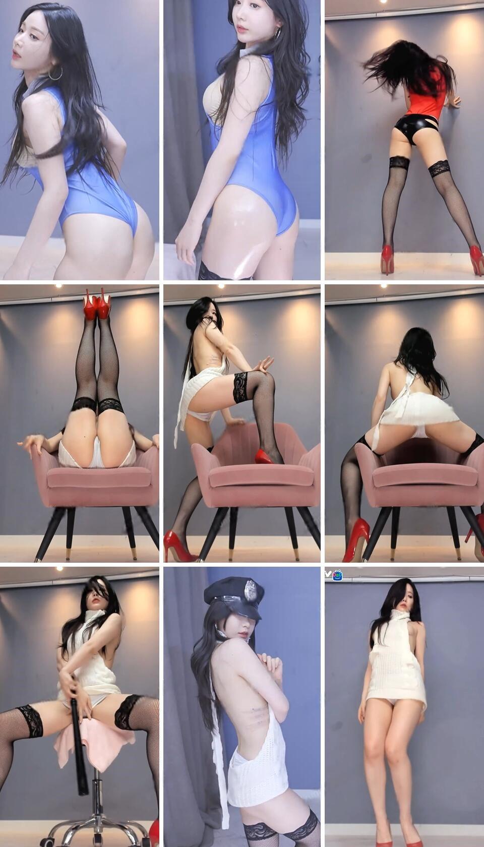 【AfreecaTV】兰 抖臀劈叉热舞合集资源[95V-12G]