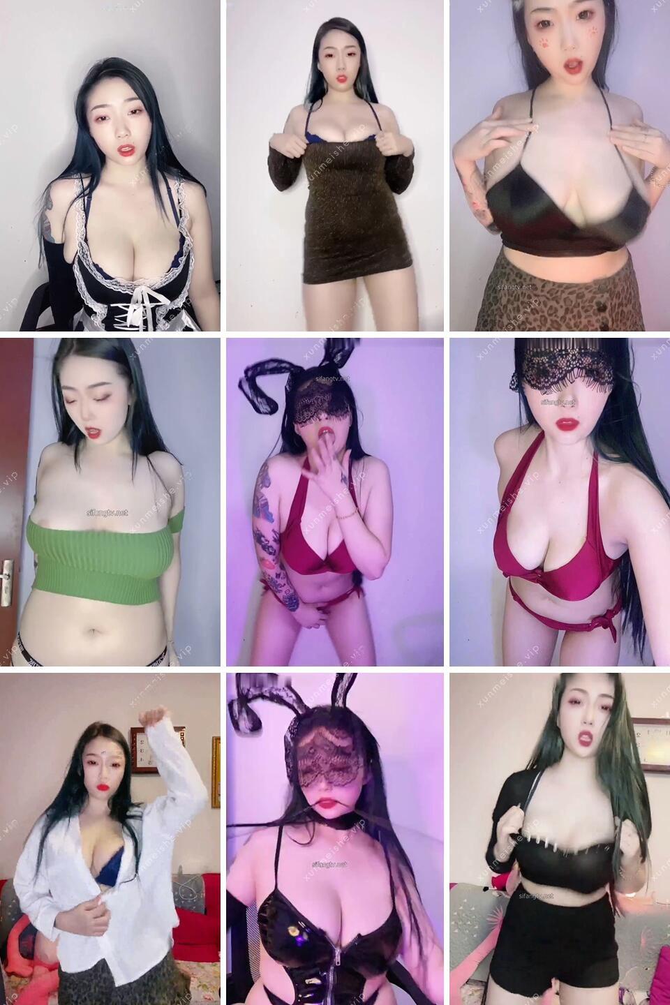 【快手】A欣妹妹 知名抖奶达人热舞视频资源[17V-930M]