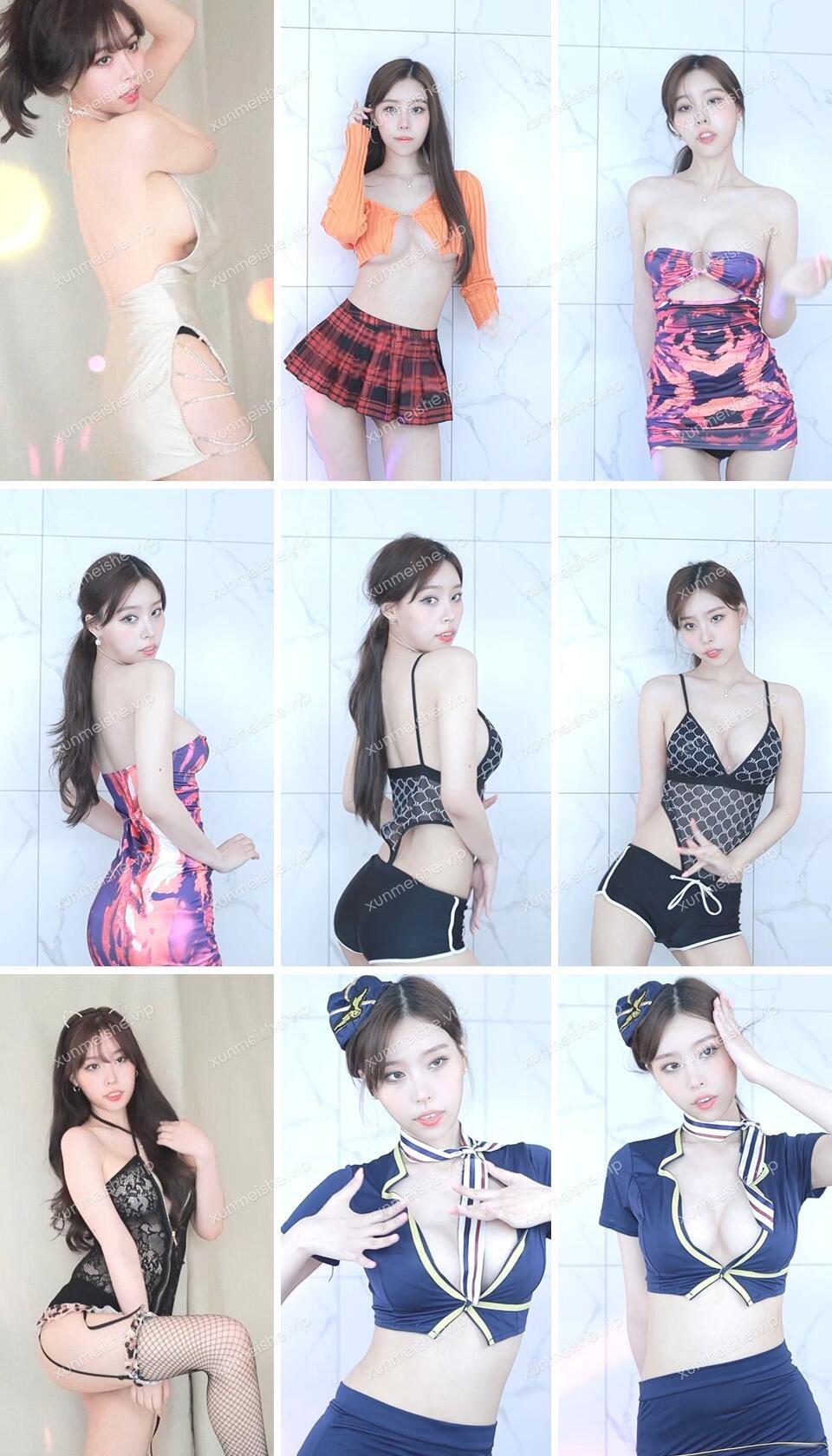 韩国主播 – 幂幂 AfreecaTV 19+直播热舞合集资源[20V-5.84G]