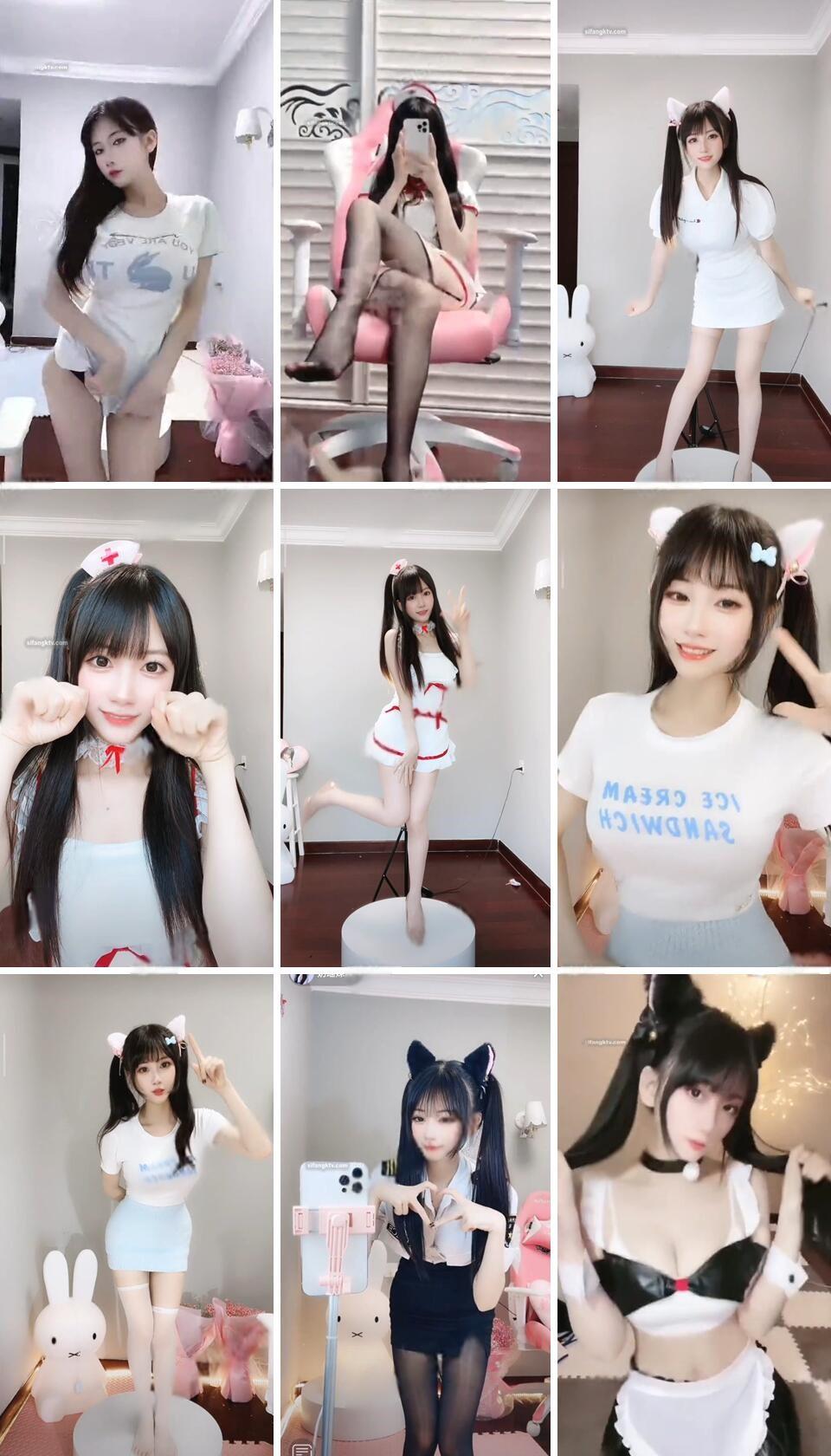 抖音主播 – 奶瑶 热舞+定制合集资源[87V-838M]