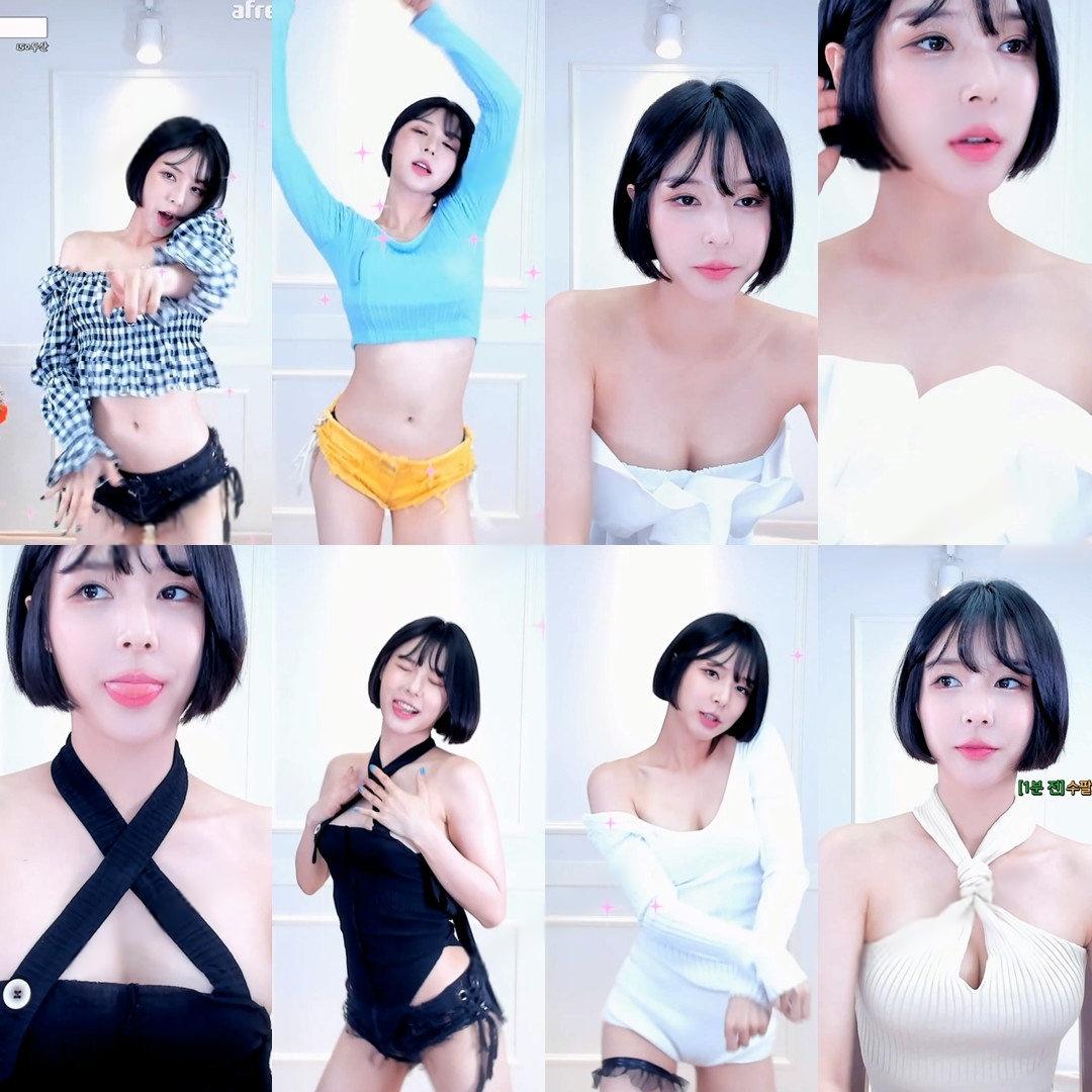 韩国主播 – 优碧 AfreecaTV直播热舞精选资源[32V-7.23G]