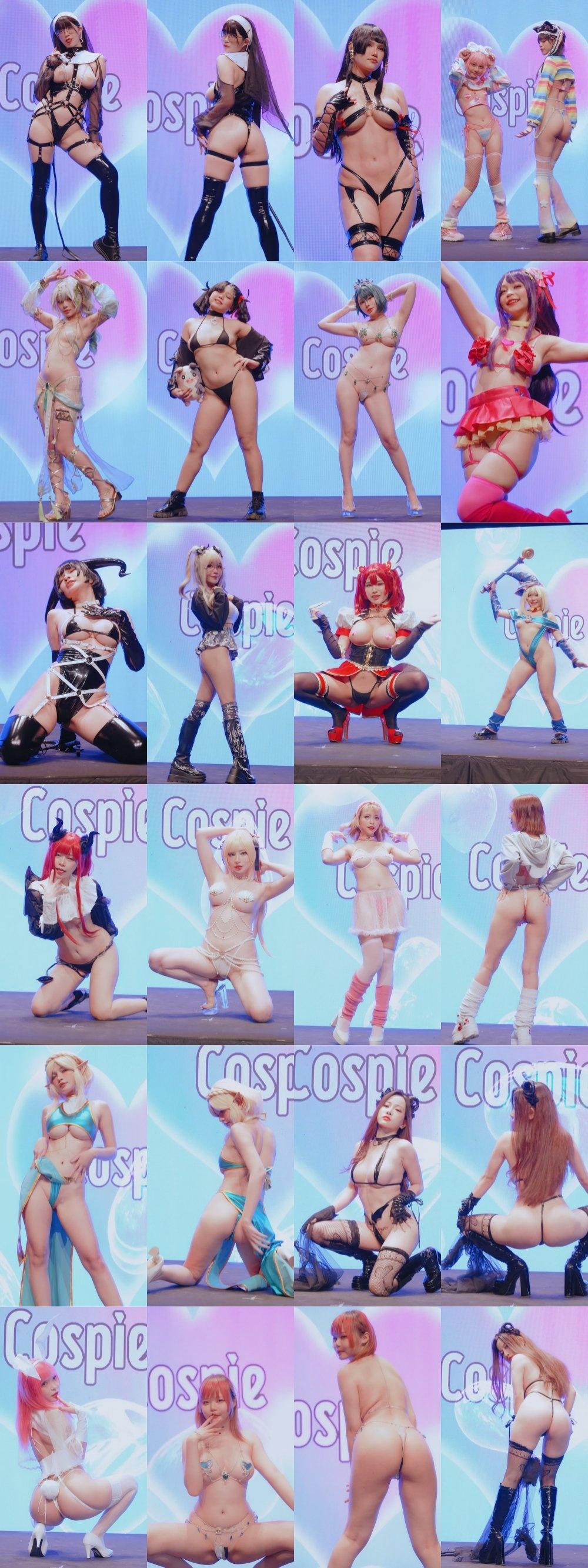 COSPIE同人动漫cosplay展现场大尺视频合集资源[4V-1.64G]