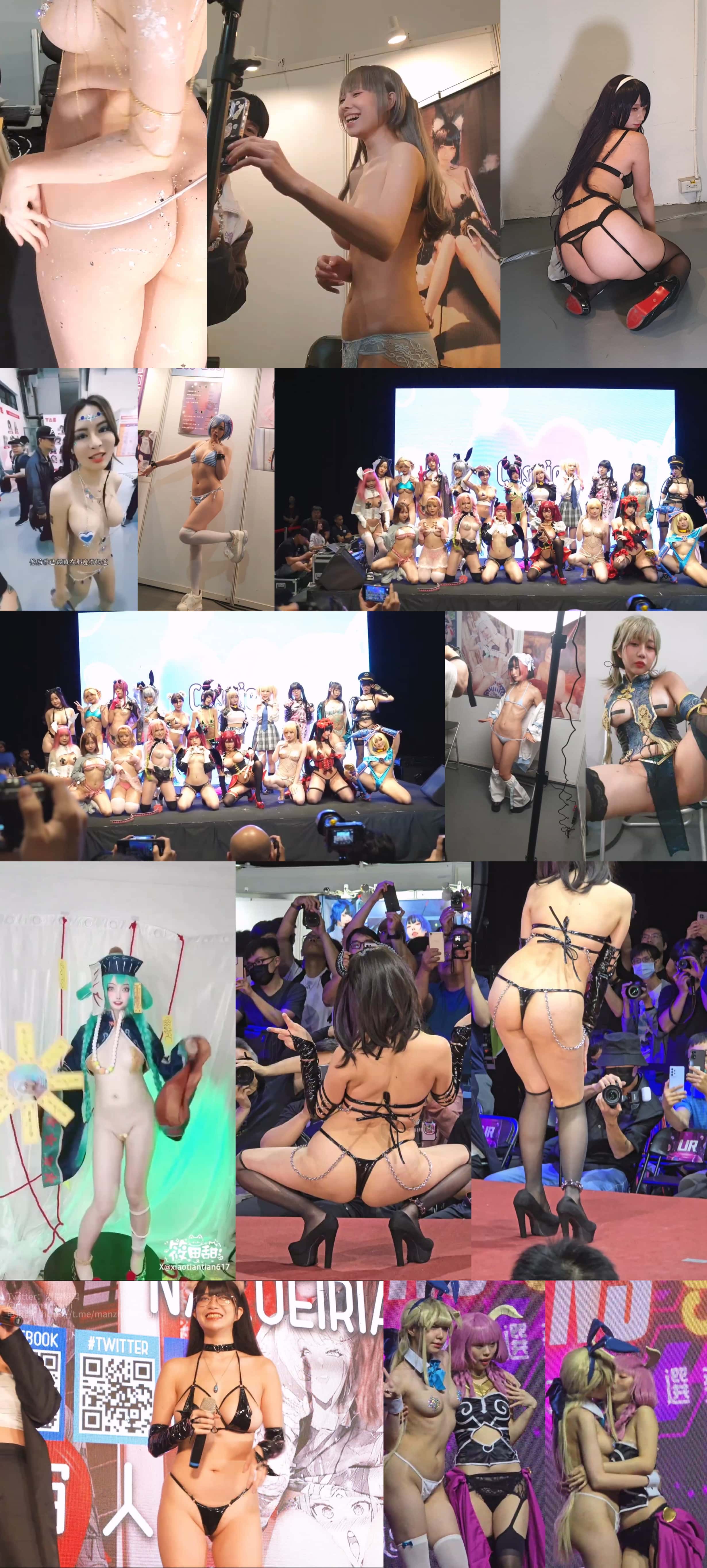 电玩展还是大人展？台湾AGA动漫电玩展是真的开放资源[60V-7.17G]