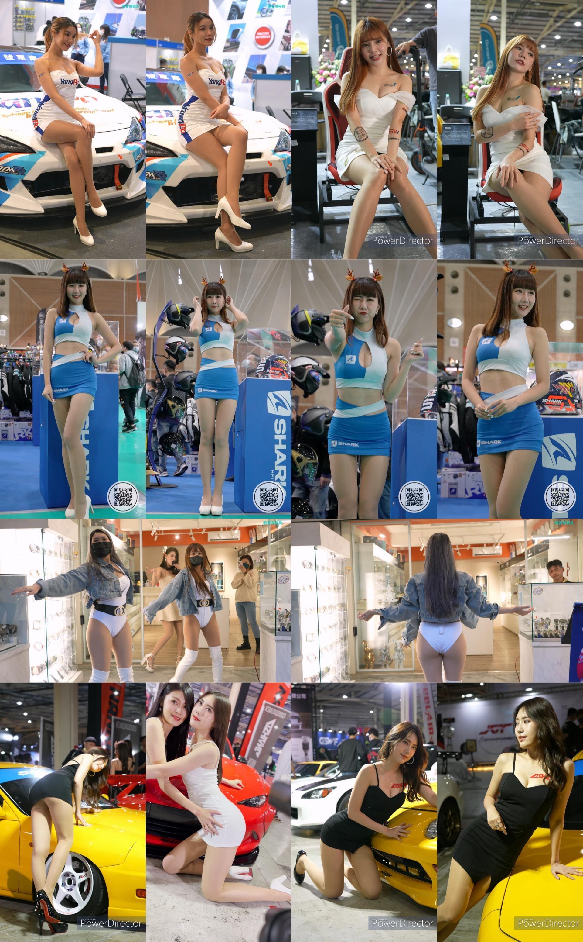 珍藏资源@2023年台妹紧身衣车展庆典第一、二弹齐发资源[13V-4.21G]