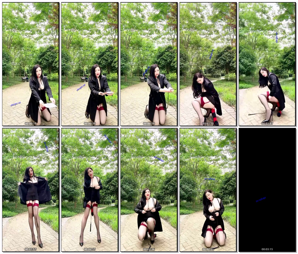 大胆又刺激！秀人网嫩模王婉悠公园拍摄剧情写真还有女学生路过看拍摄资源[5V+84P-1.56G]