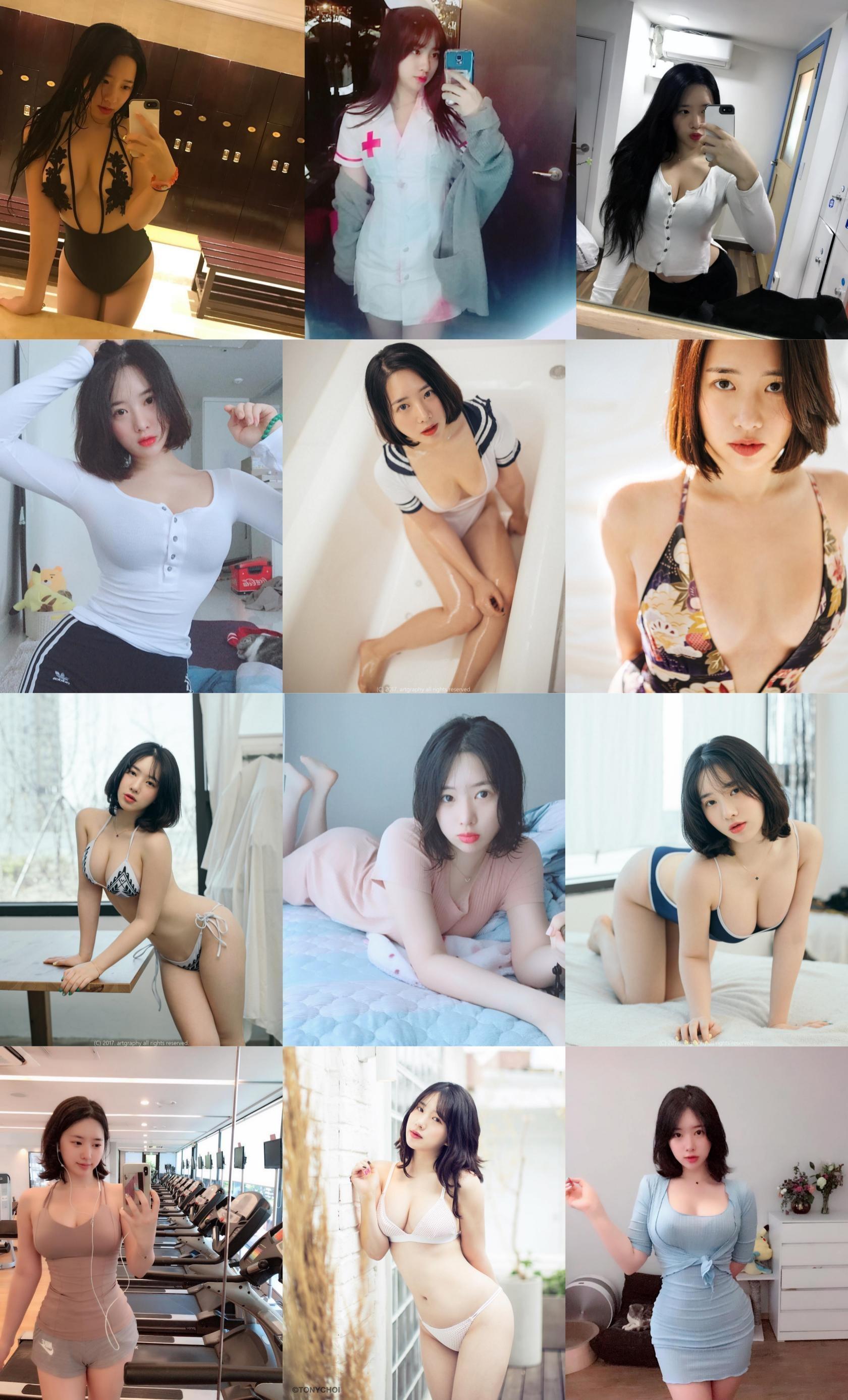 【Instagram精选】bitnara1105 韩国大波妹的性感收罗资源[1400P+200V-755M]