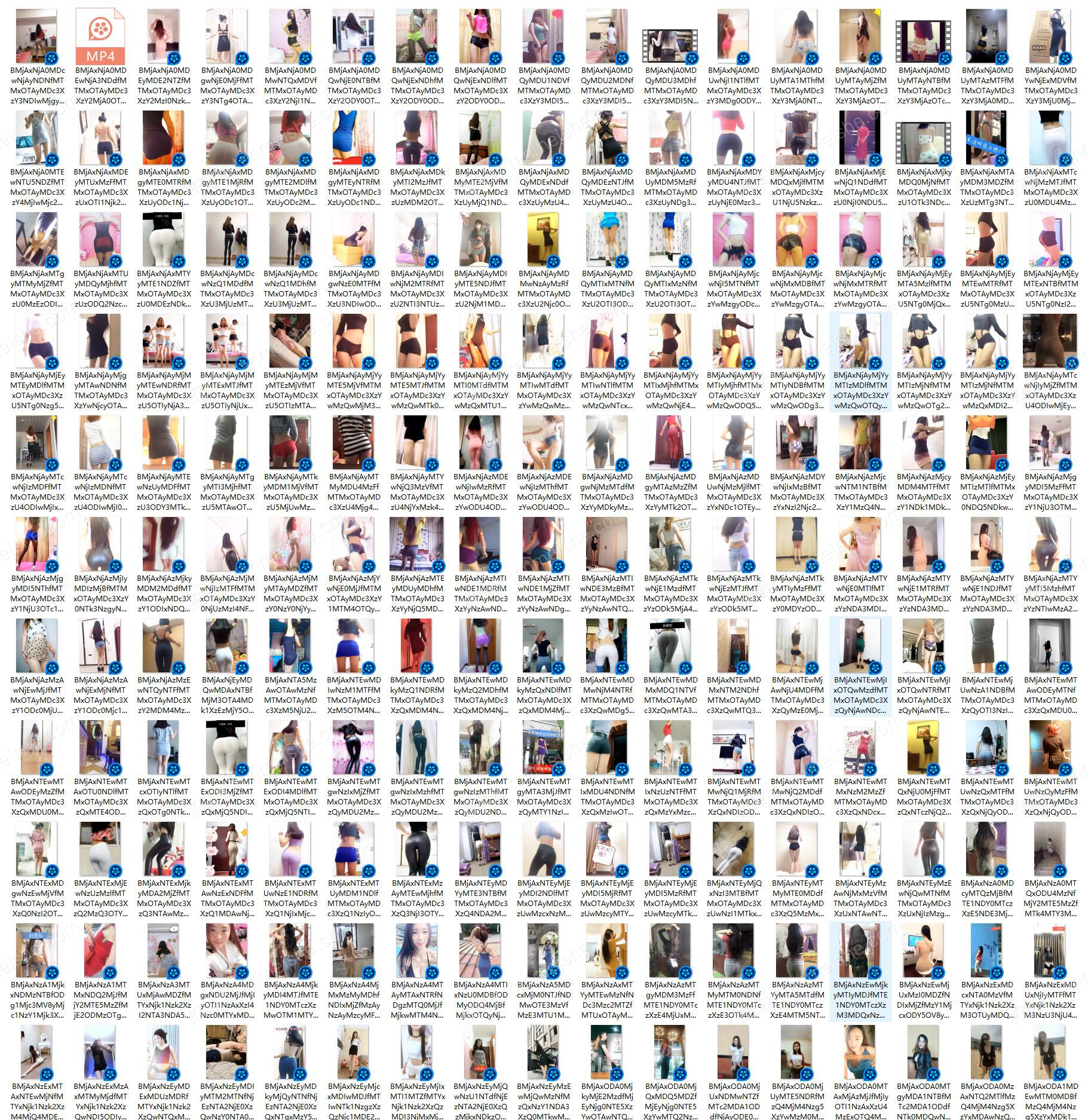 抖音快手历年呕心整理 – 一万三千多部快手抖音美女短视频超大合集 资源[45G]