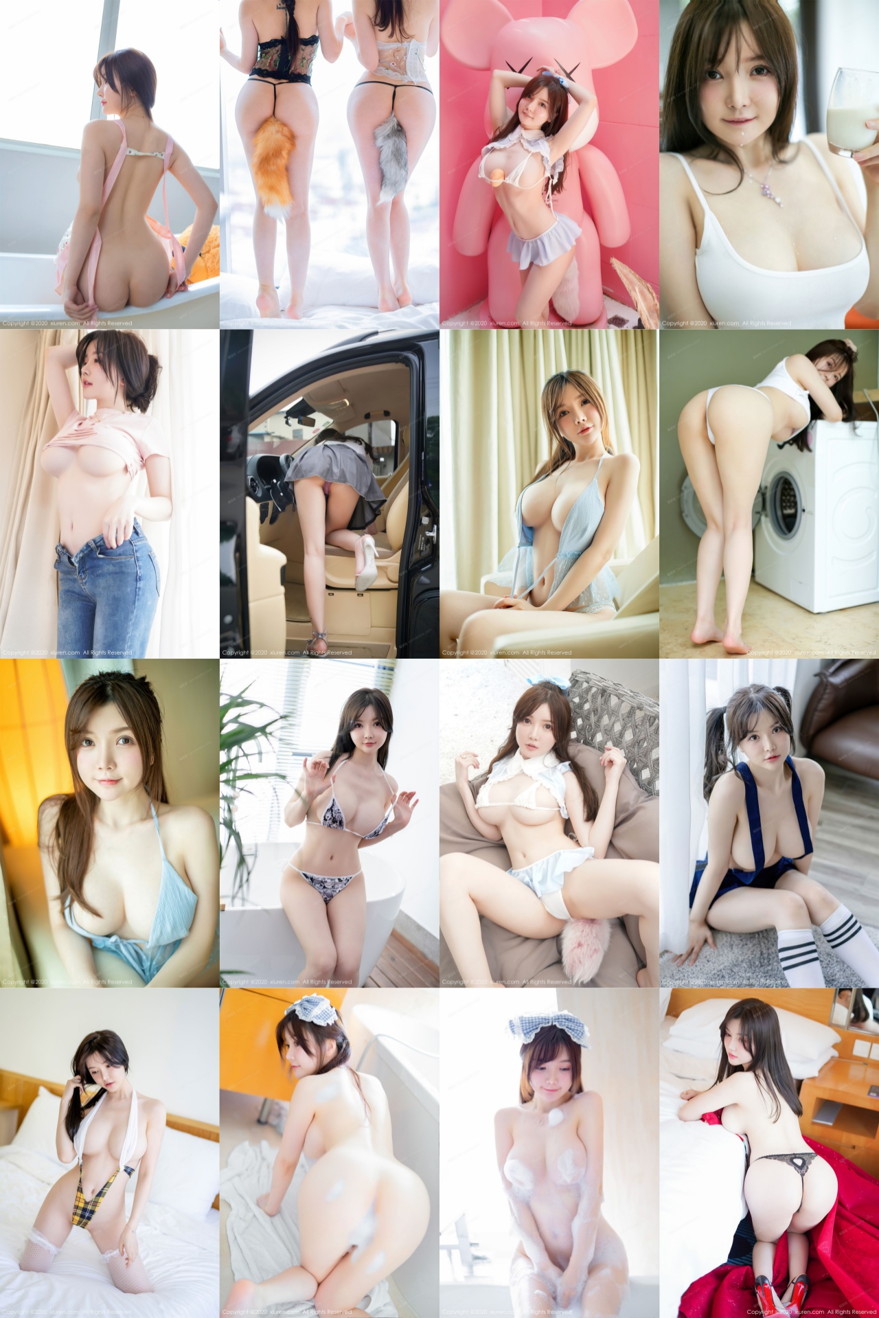 女神级模特【糯美子MINI】推特微博多机构写真套图含视频合集119套资源[33.6G]
