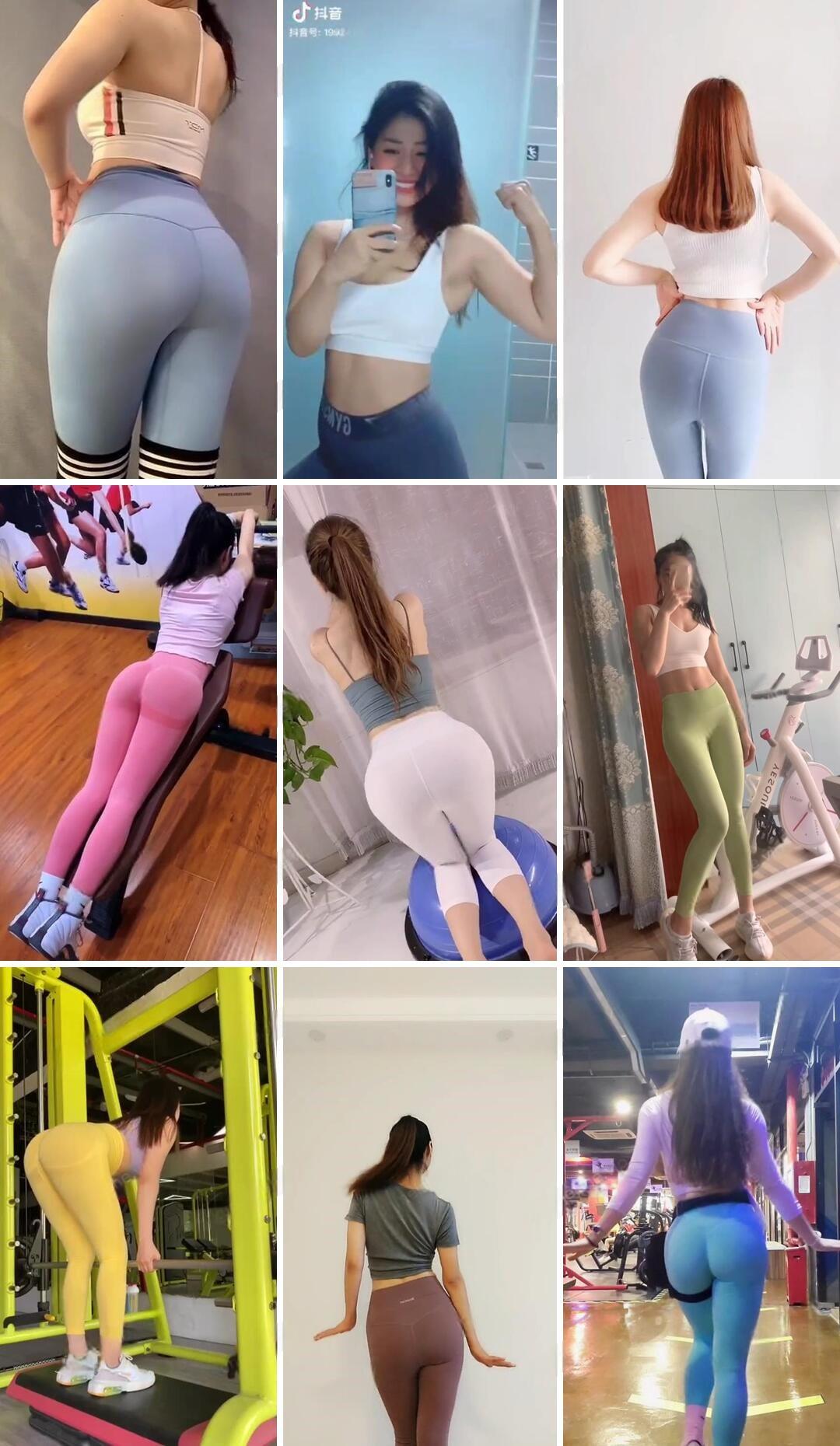 【美臀大赏】臀部爱好者福利 900多个健身翘臀小视频资源[933V+218P-2.1G]