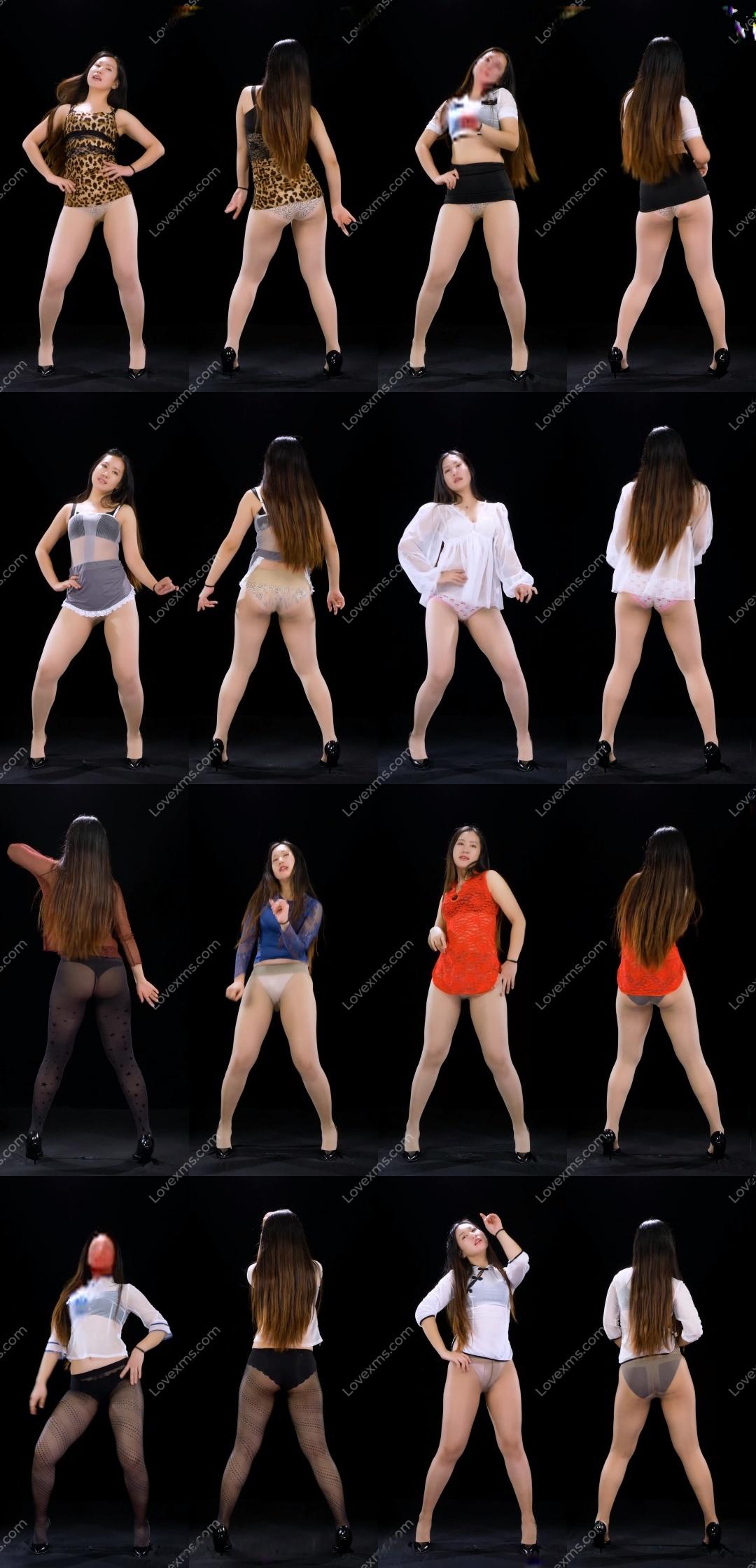 【舞艺吧】黑冰 模特舞蹈资源[20V-1.99G]