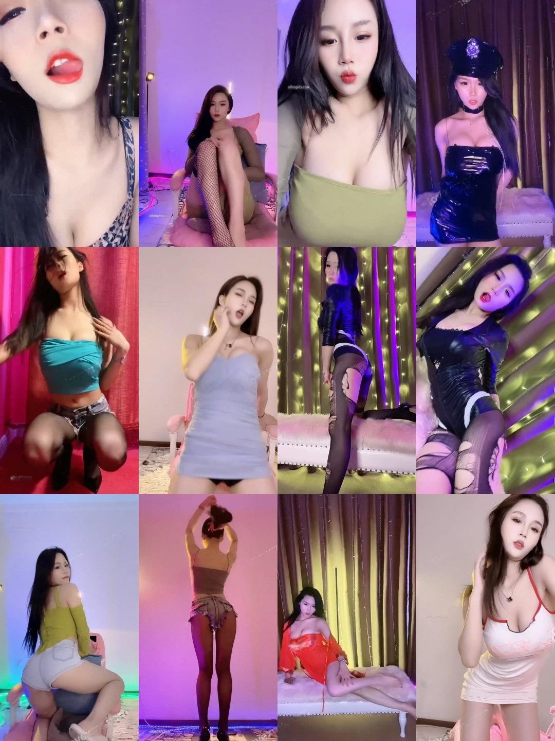 快手辣条（可妮）多种风情含不可描述内容热舞合集资源[64V-4.24G]