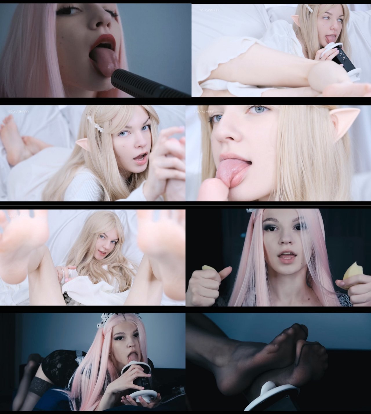 极品欧萝SOLY ASMRRR 知名大人站ASMR视频合集资源（一）[9V-3.5G]