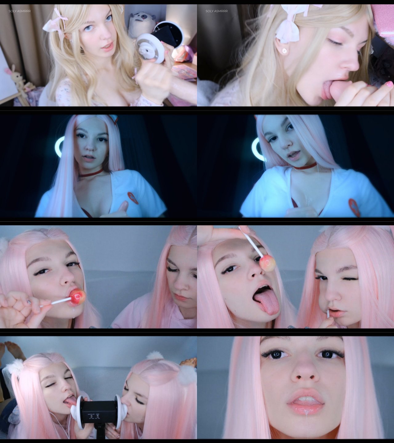 极品欧萝SOLY ASMRRR 知名大人站ASMR视频合集资源（一）[9V-3.5G]