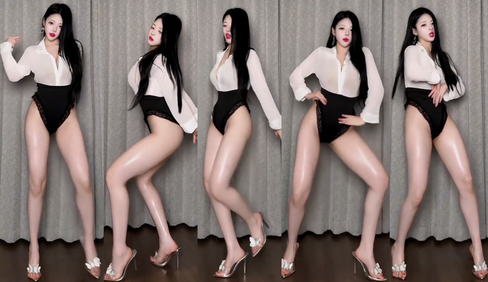 B站美腿御姐 李喻言 付费群定制热舞 情趣露内资源【4V】