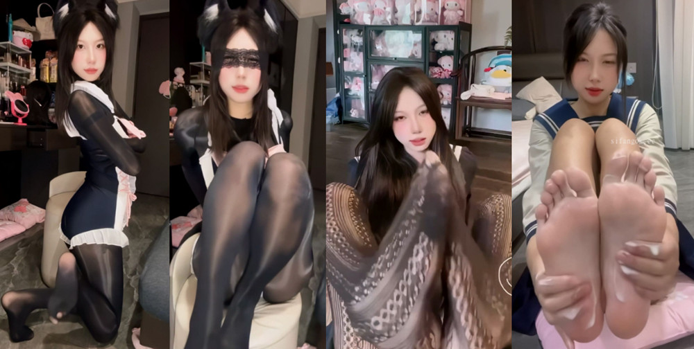 抖音甜妹 立早张的章 付费群定制丝足诱合集资源下载【12V】