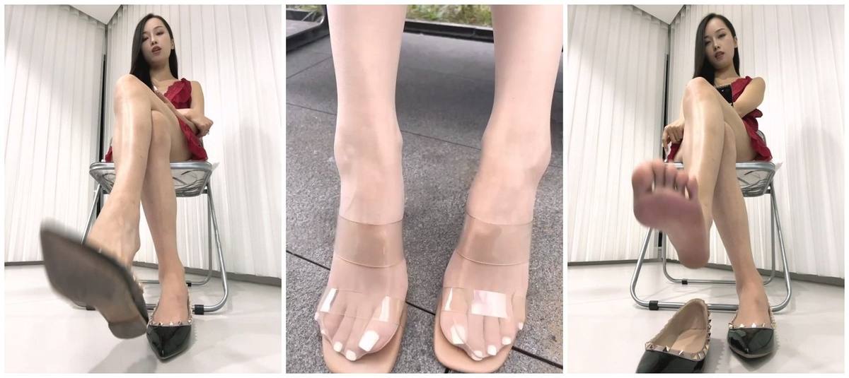 【快手】风骚丝足御姐【费洛蒙】反差骚表情丝袜足底【4V/494M】 资源下载-主播团吧
