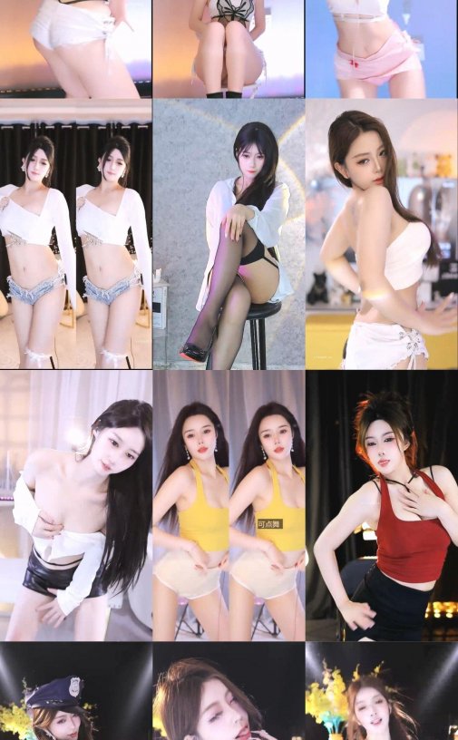 【虎牙斗鱼CC】时光主播精选热舞合集资源[57V-3.83G]