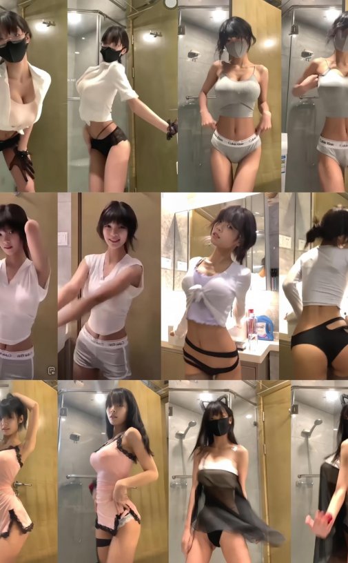 抖音 – JiA 定制专属私播热舞视频合集资源[6V-802M]