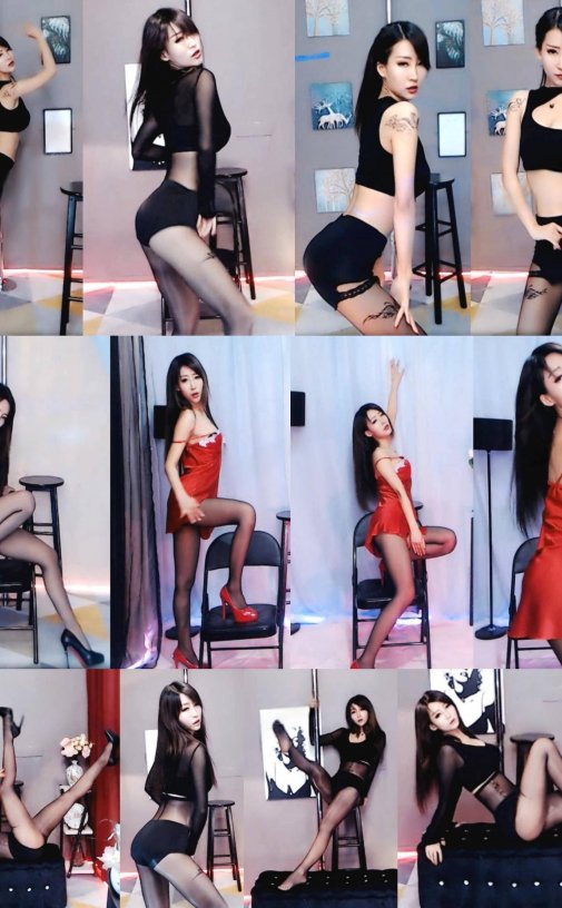 【斗鱼主播】伊娃月Evayue 熊猫时期千元定制热舞视频合集资源[17V-3.4G]